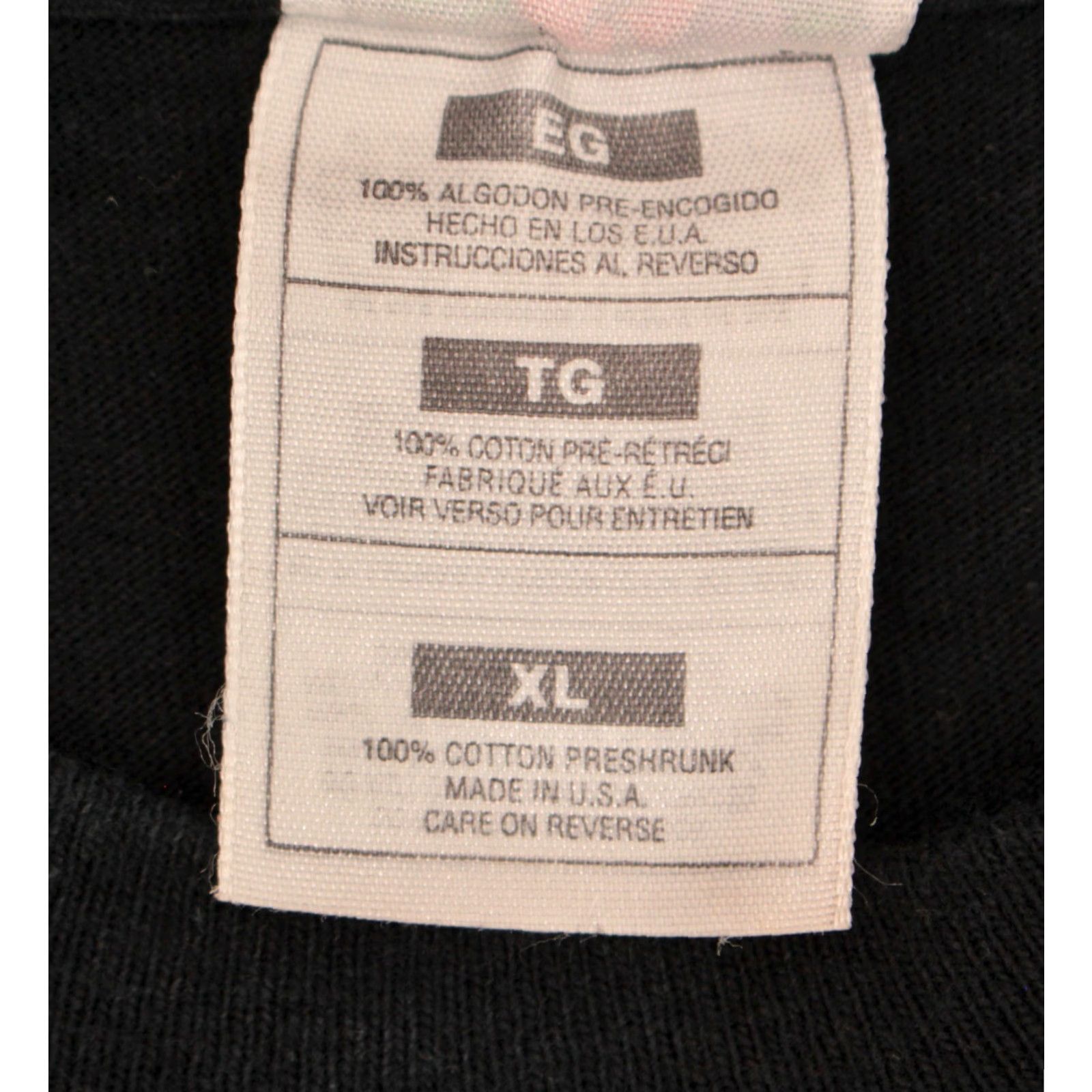 Fruit Of The Loom VINTAGE Men's 1990s Alan Jackson TShirt XL Black Graphic Tee Country Band T-shirt Mens Size US XL / EU 56 / 4 - 6 Thumbnail