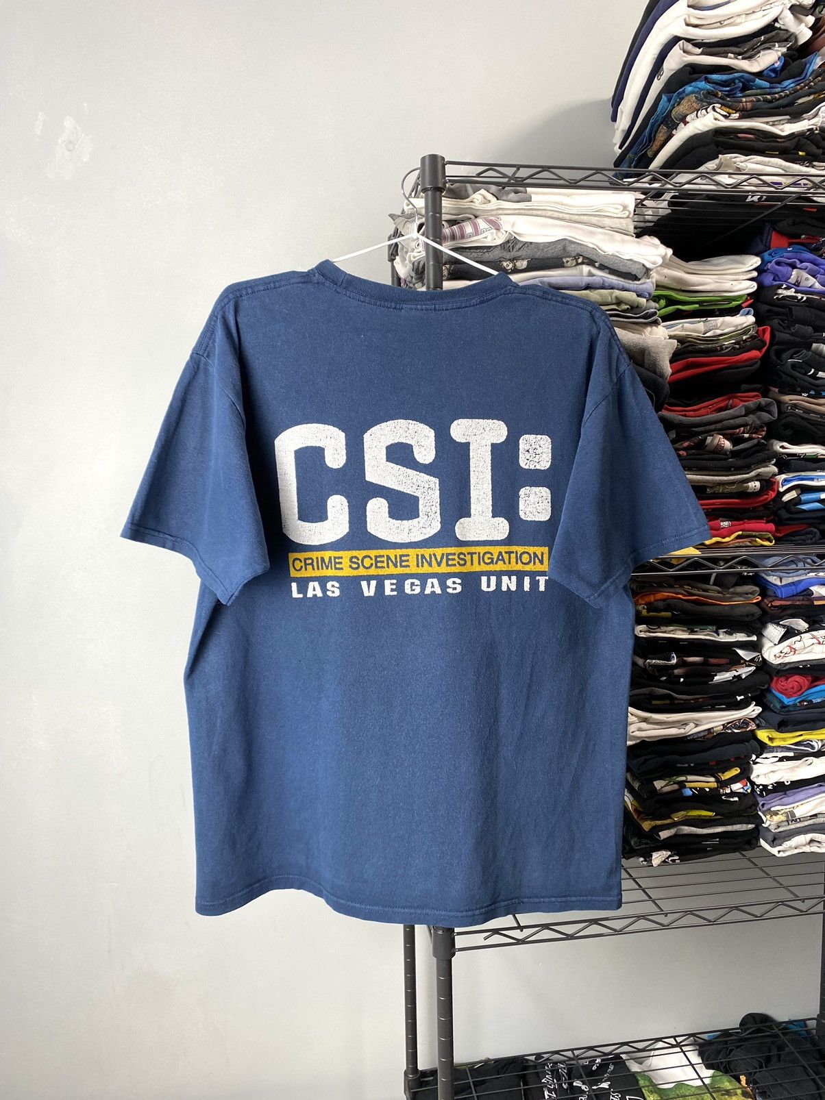 Band Tees Vintage CSI Crime Scene Investigation Las Vegas T Shirt Size US L / EU 52-54 / 3 - 1 Thumbnail