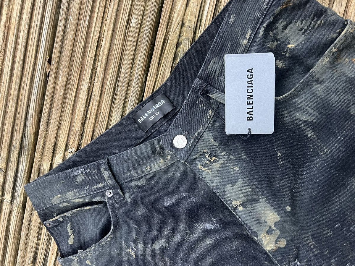 Balenciaga Balenciaga Super Destroyed Denim Jeans Size US 34 / EU 50 - 7 Thumbnail
