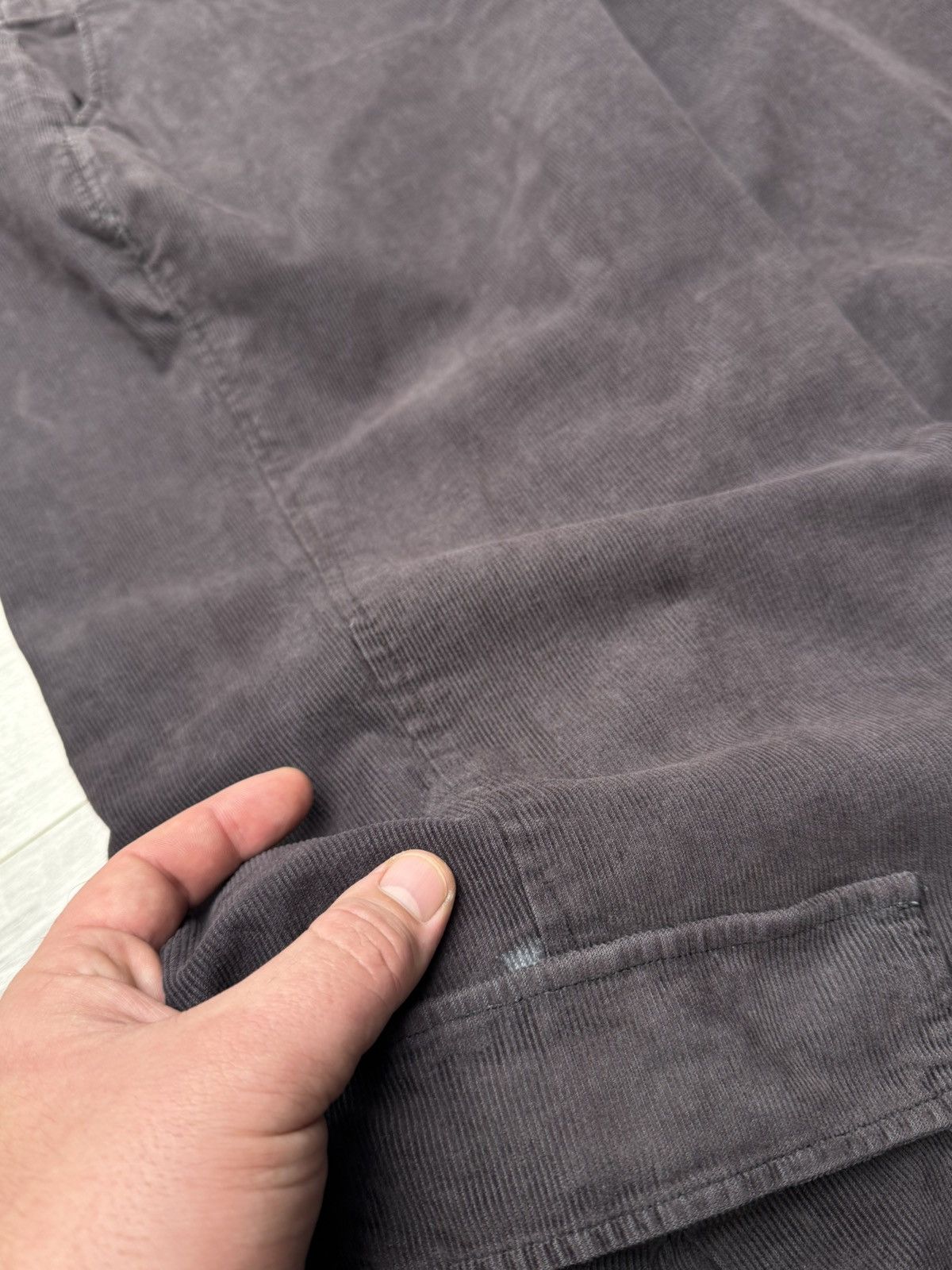 OSKA OSKA Baggy Corduroy Cargo Pants Japanese Style Size 4 Size 32" / US 10 / IT 46 - 3 Thumbnail