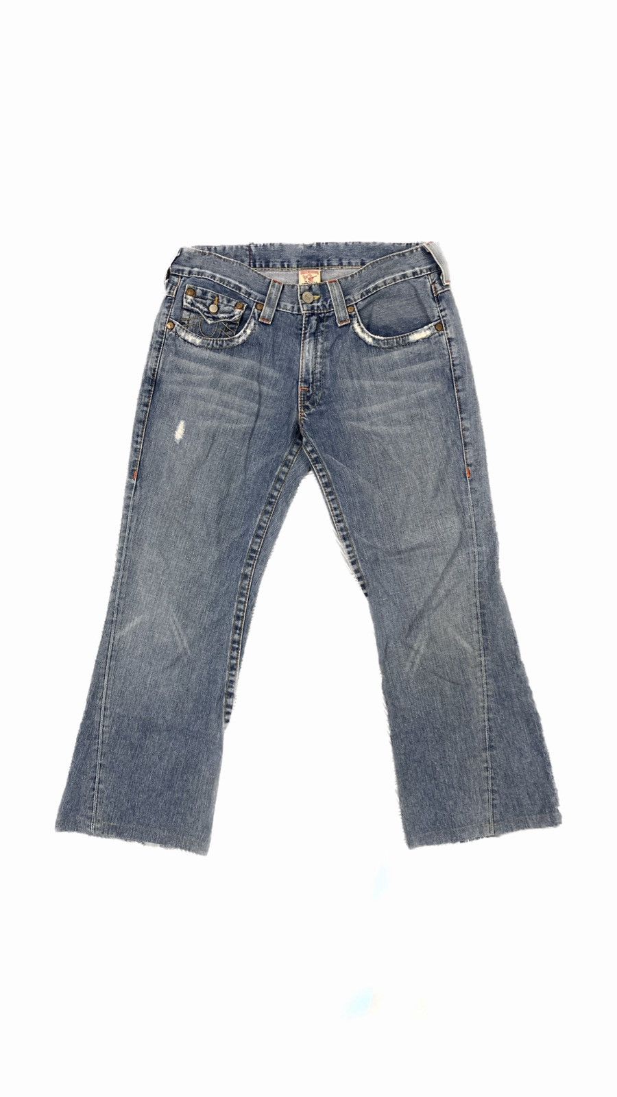 True Religion × Vintage True Religion Brand Jeans Size US 34 / EU 50 - 1 Thumbnail