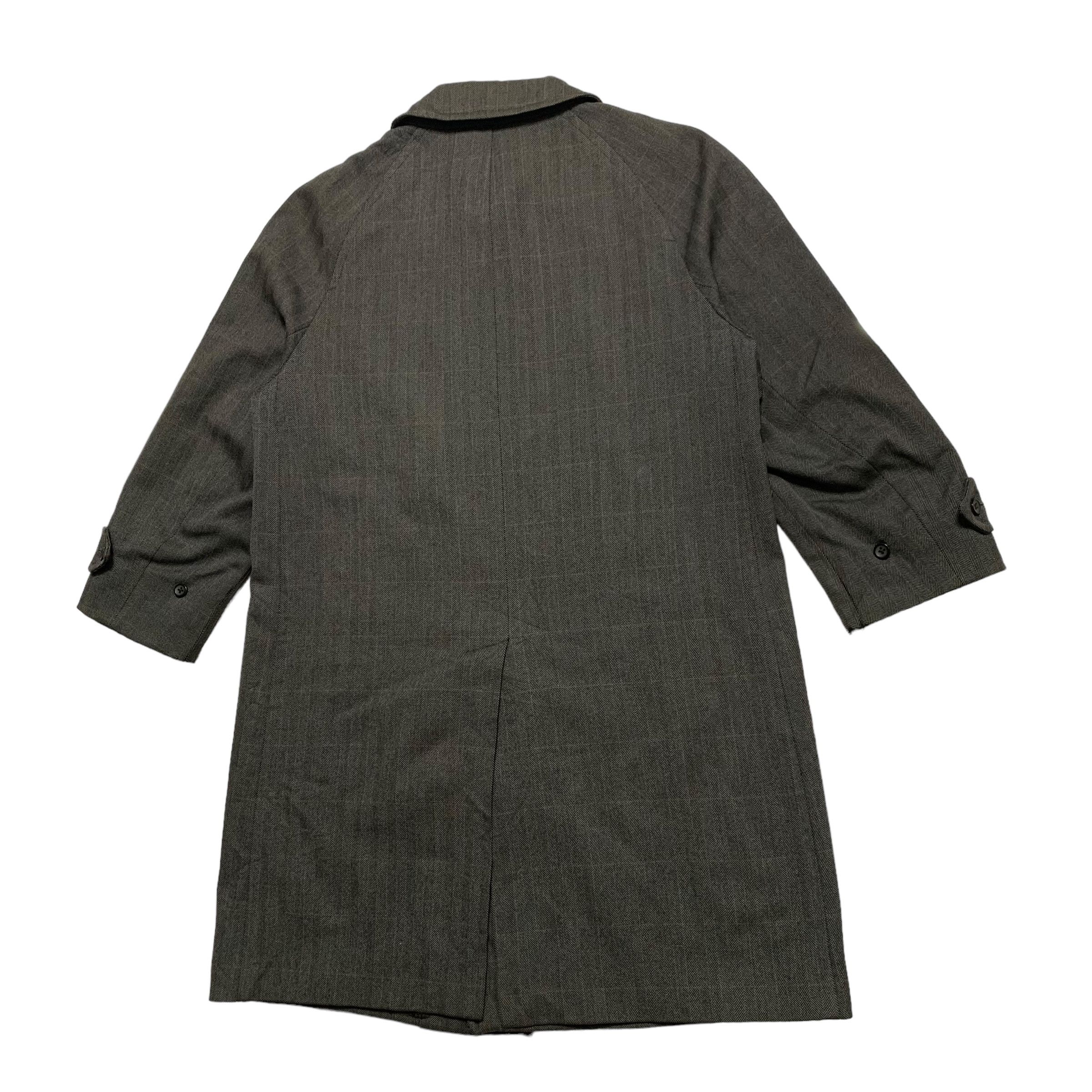 Burberry Vintage 80s Burberrys Checkered Coat Size US S / EU 44-46 / 1 - 9 Thumbnail