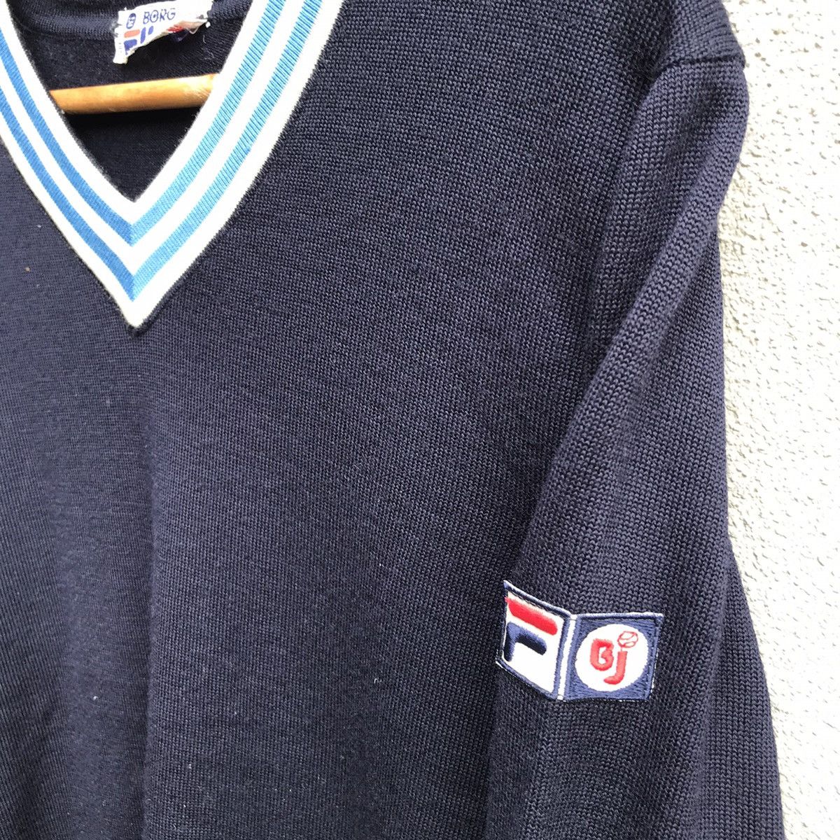 Fila Vintage FILA BJ italy bjorn borg jumper knitwear Size US M / EU 48-50 / 2 - 4 Thumbnail