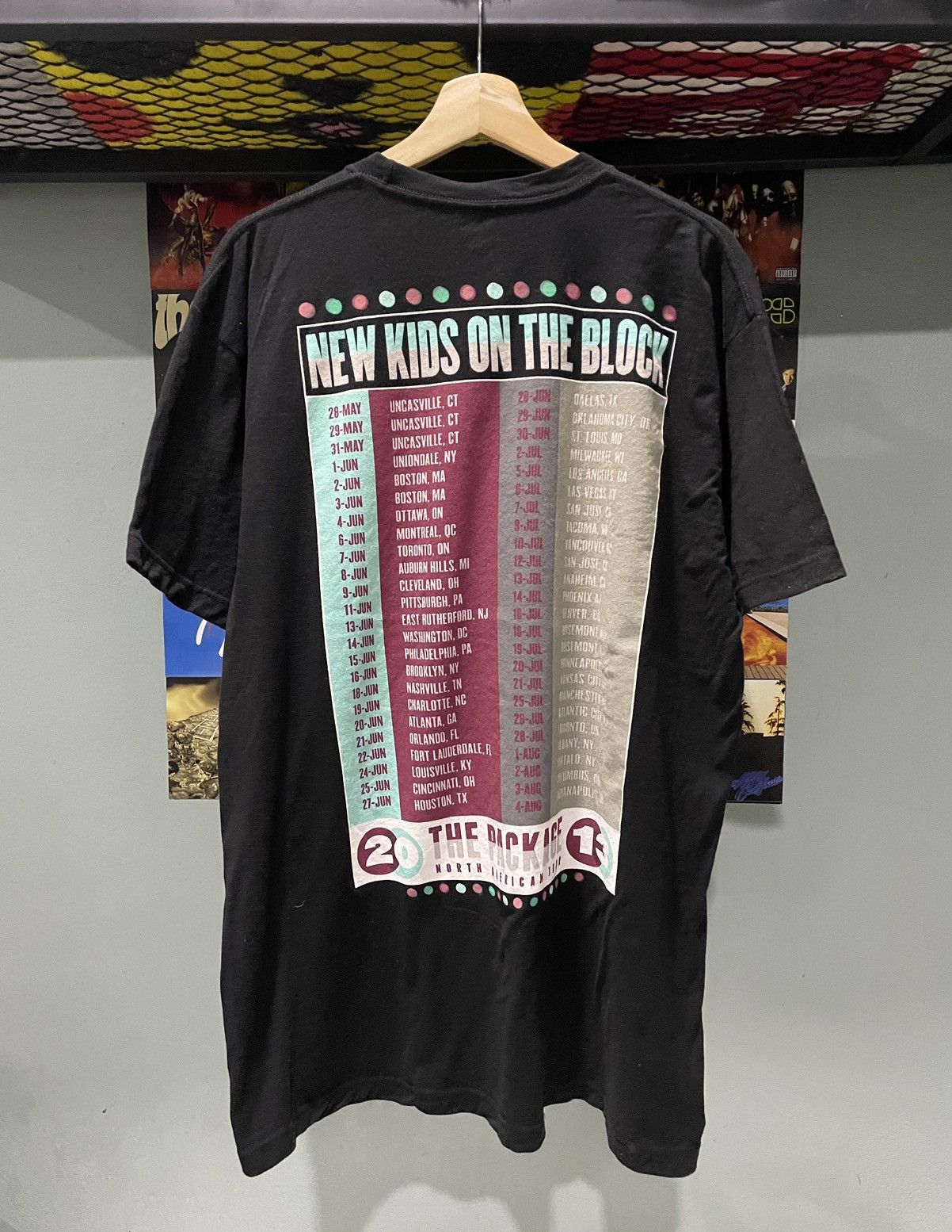 Band Tees × New Kids On The Block × Vintage Vintage Y2K New Kids On The Block Band Tee Size US XL / EU 56 / 4 - 5 Thumbnail