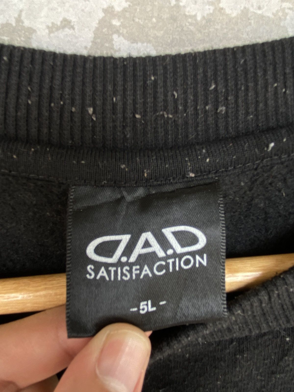 Other Vintage D.A.D Big Printed Crewneck Sweatshirt Black Size US XL / EU 56 / 4 - 5 Thumbnail