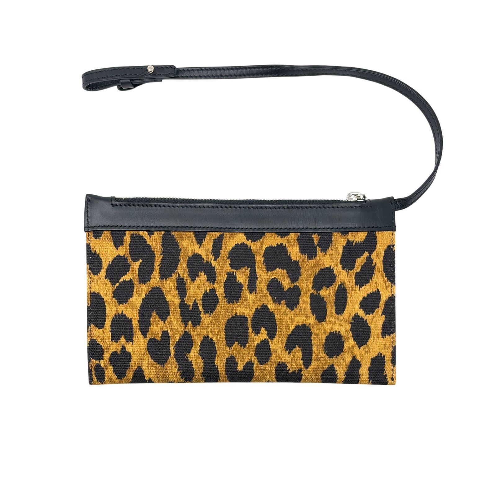 Balenciaga Balenciaga Leopard Print Zipper Pouch Size ONE SIZE - 4 Thumbnail