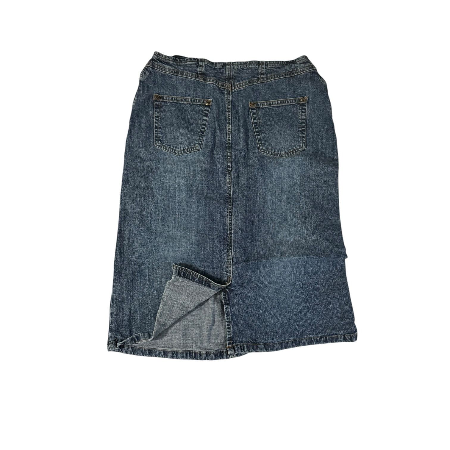 Other Harold’s Denim Blue Jean Retro Skirt Knee Length – Size 6 Size 28" / US 6 / IT 42 - 3 Thumbnail