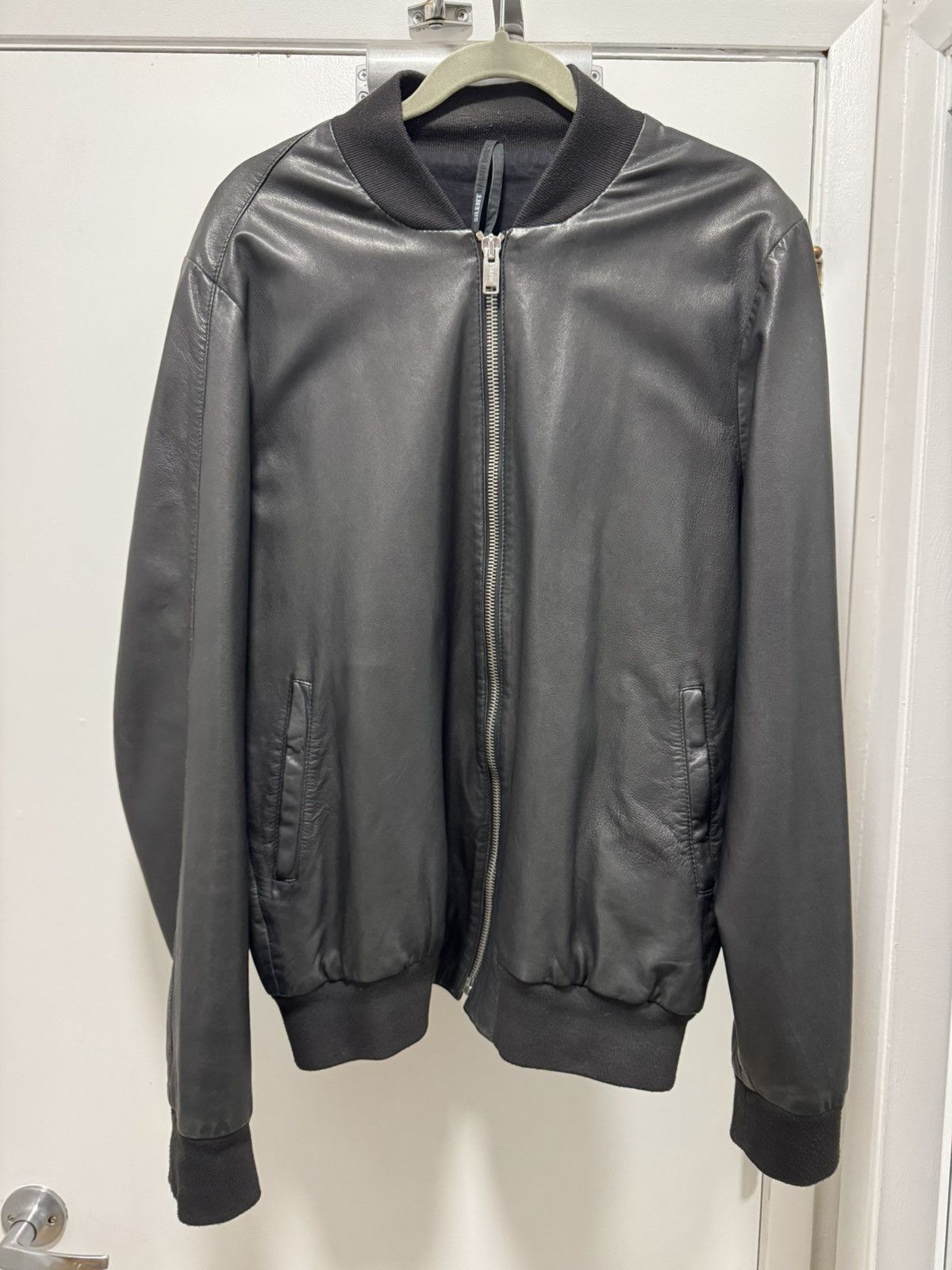 Silent By Damir Doma Lamb leather jacket Size US XL / EU 56 / 4 - 2 Thumbnail