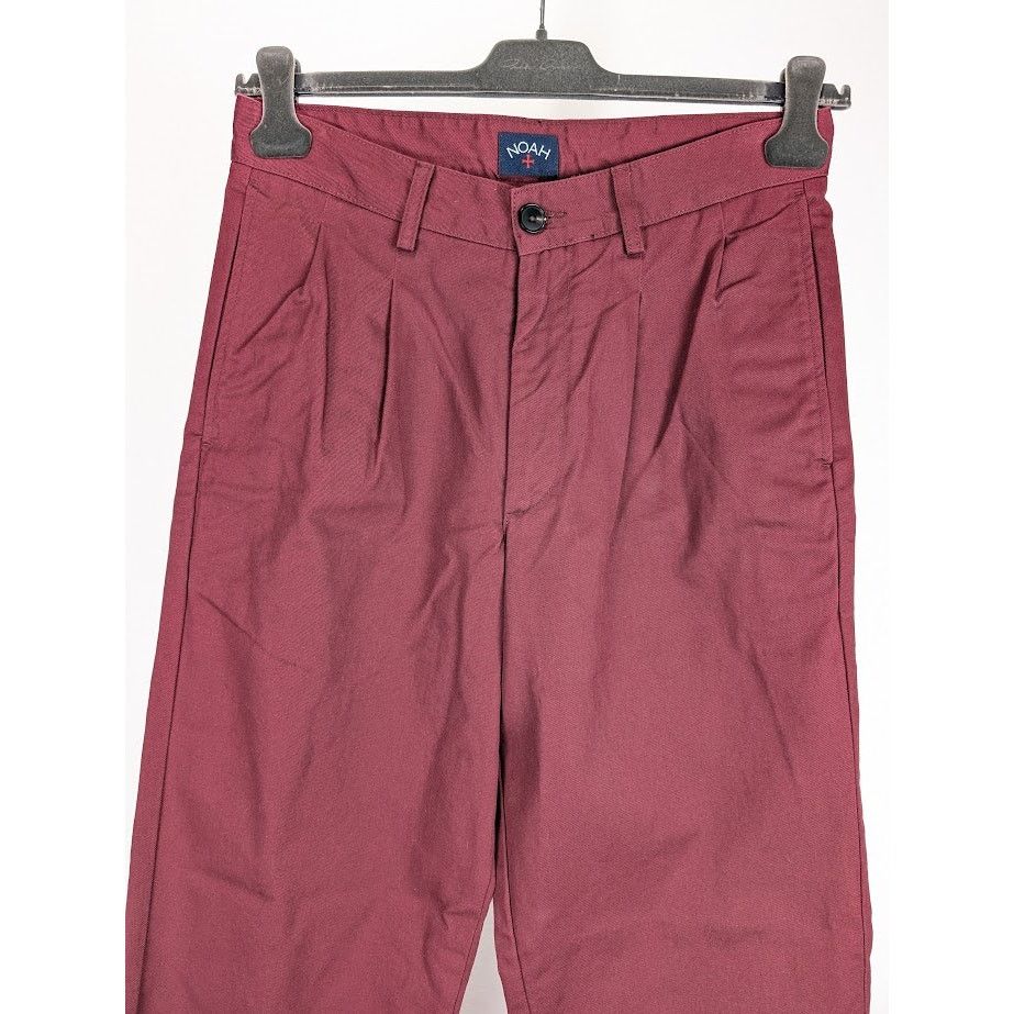 o1rshd1 Twill Double Pleat Pant in Wine