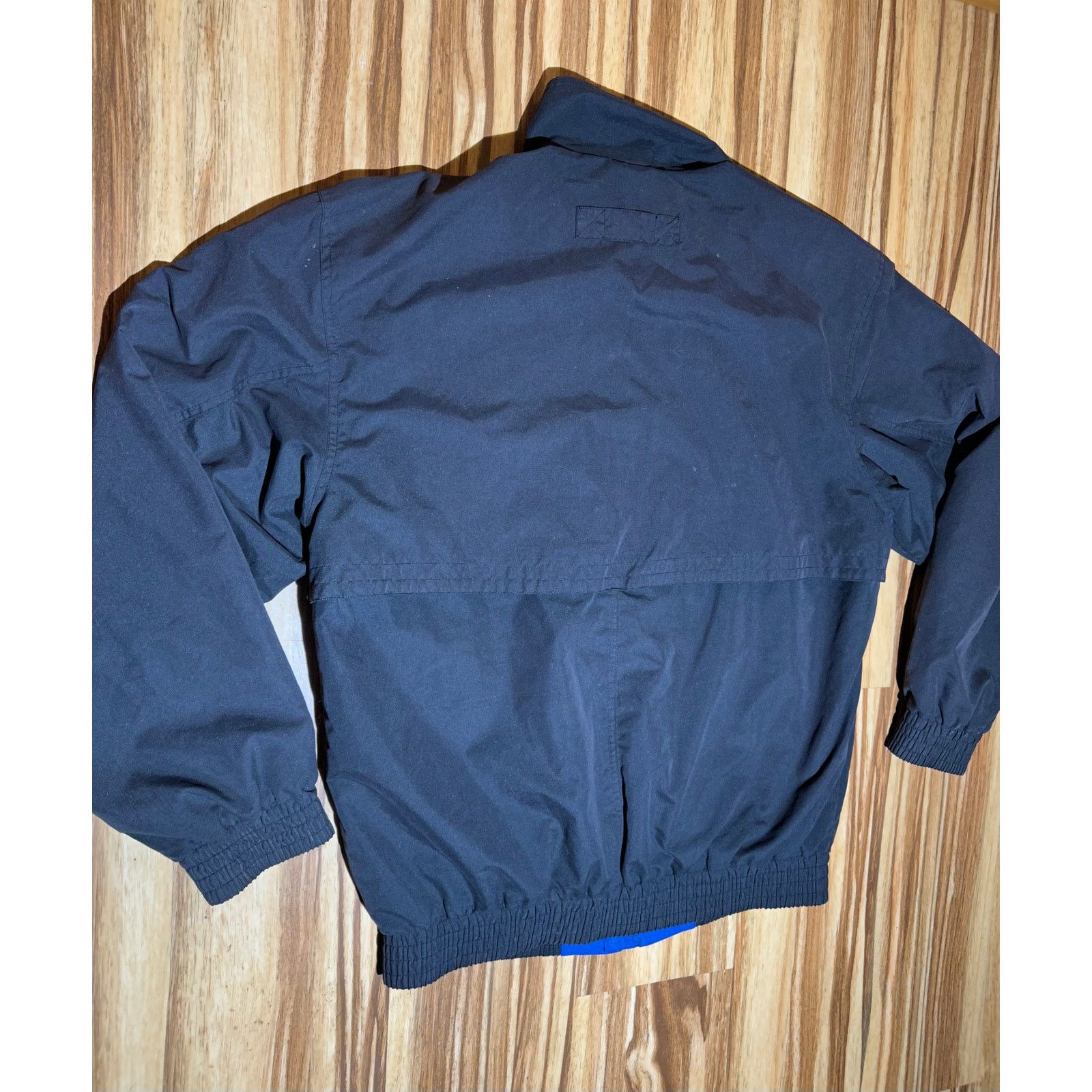 Speedo Vintage Speedo Black With Blue Accents Light Jacket Size M Size US XL / EU 56 / 4 - 8 Thumbnail