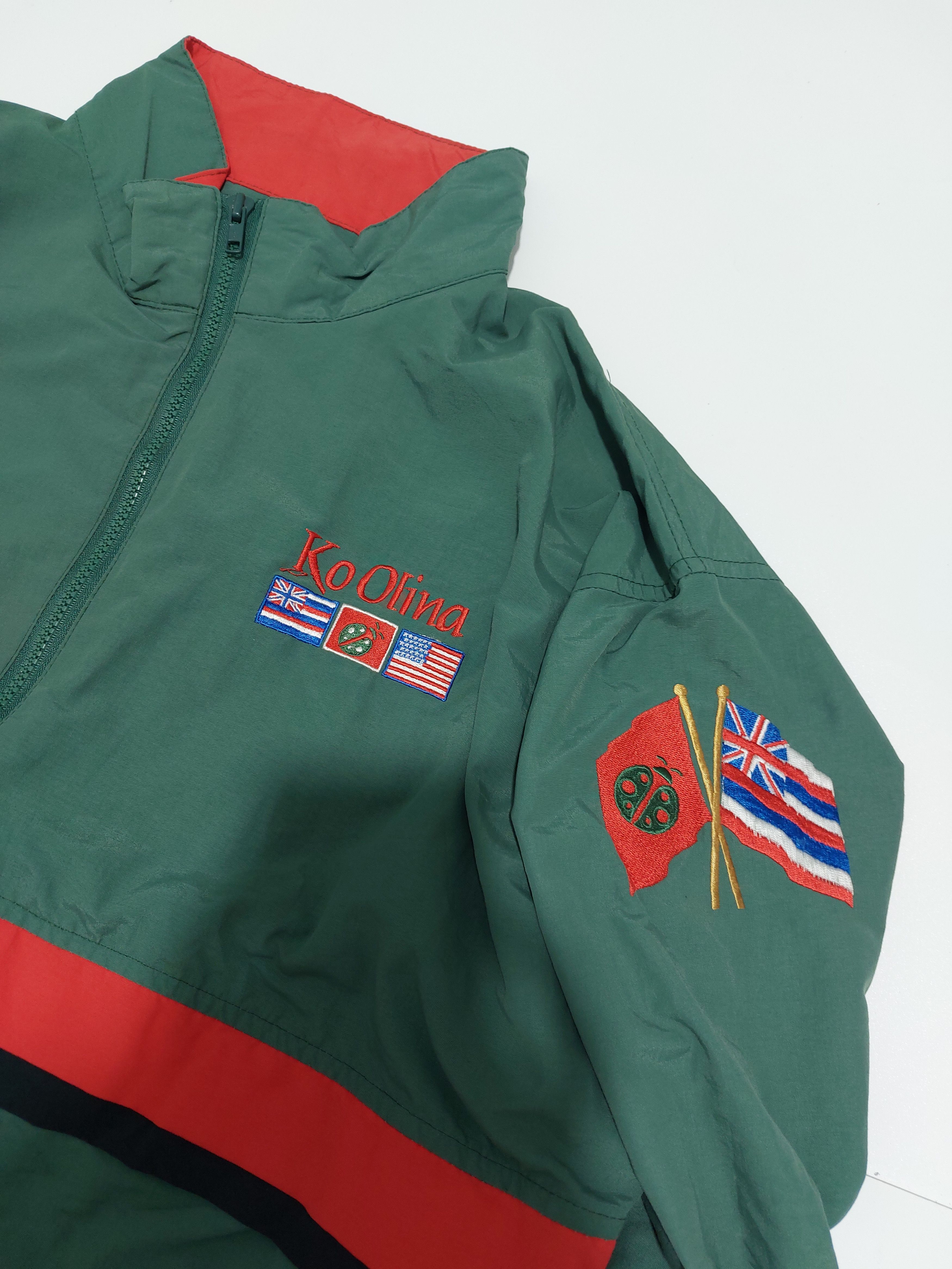 Vintage VINTAGE KO OLINA WINDBREAKER Size US M / EU 48-50 / 2 - 4 Thumbnail