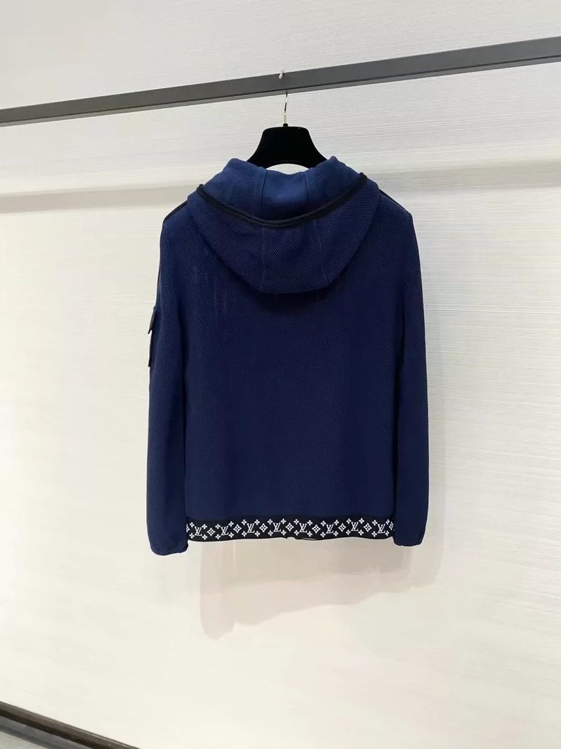 Louis Vuitton Louis Vuitton Knit Zip Hooded Jacket 2502-Nextarrow Size US S / EU 44-46 / 1 - 2 Thumbnail