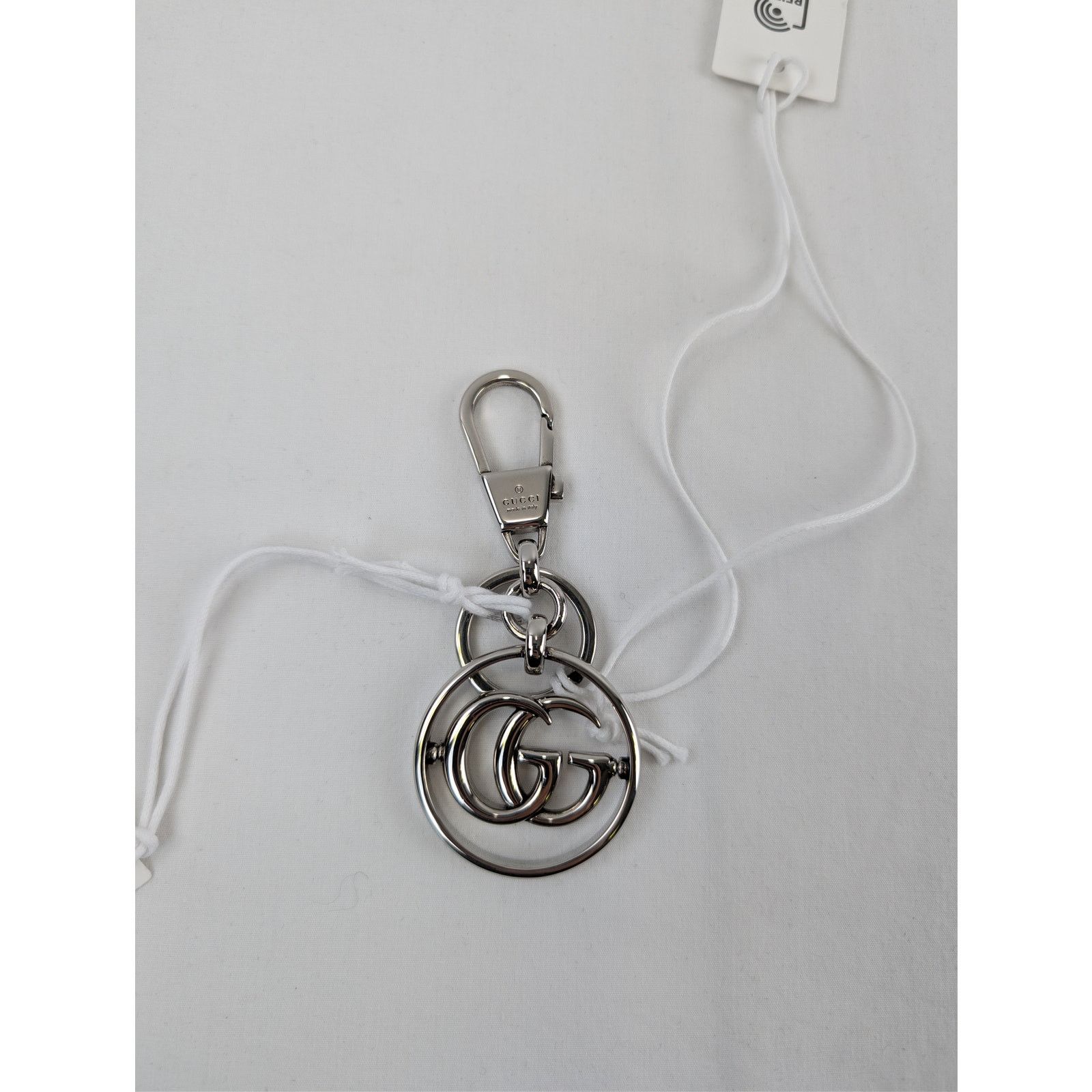 Gucci o1rshd1 Size: OS / Men's Metal Key Chain Ottone in Silver Size ONE SIZE - 2 Thumbnail