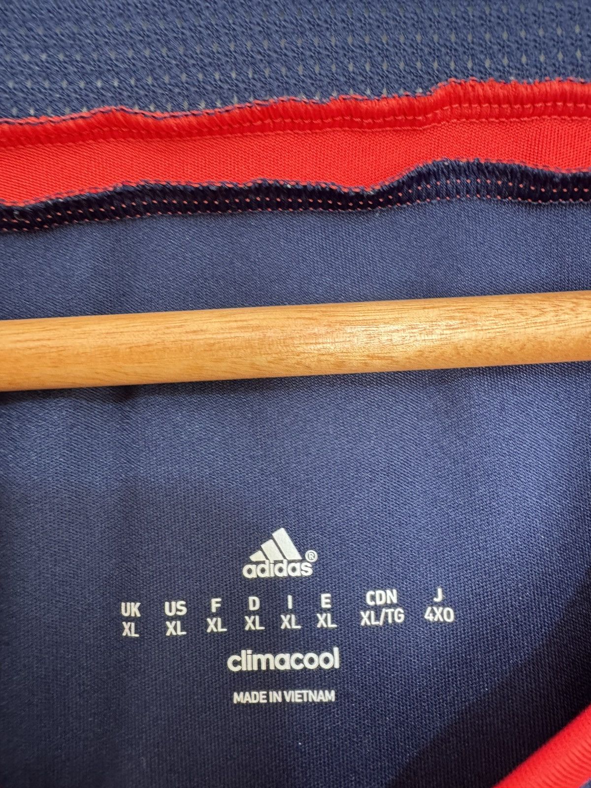 Adidas New England Revolution 2014-2015 Home Soccer Jersey Kit Size US XL / EU 56 / 4 - 13 Thumbnail