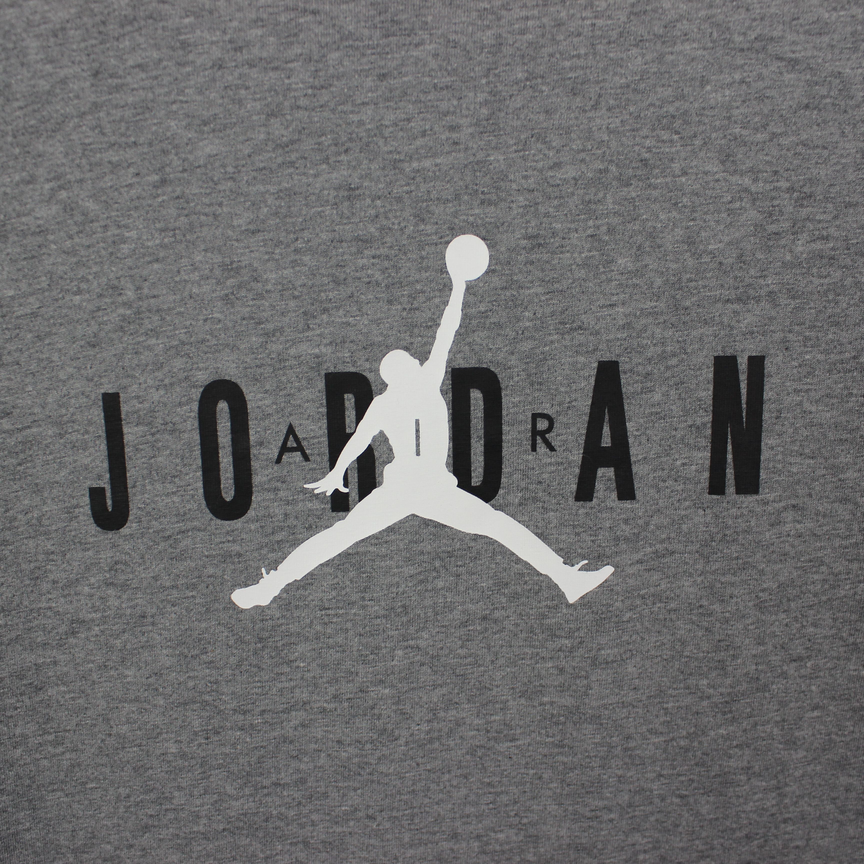 Jordan Brand Air Jordan t shirt centr logo M gray cotton Size US M / EU 48-50 / 2 - 8 Thumbnail