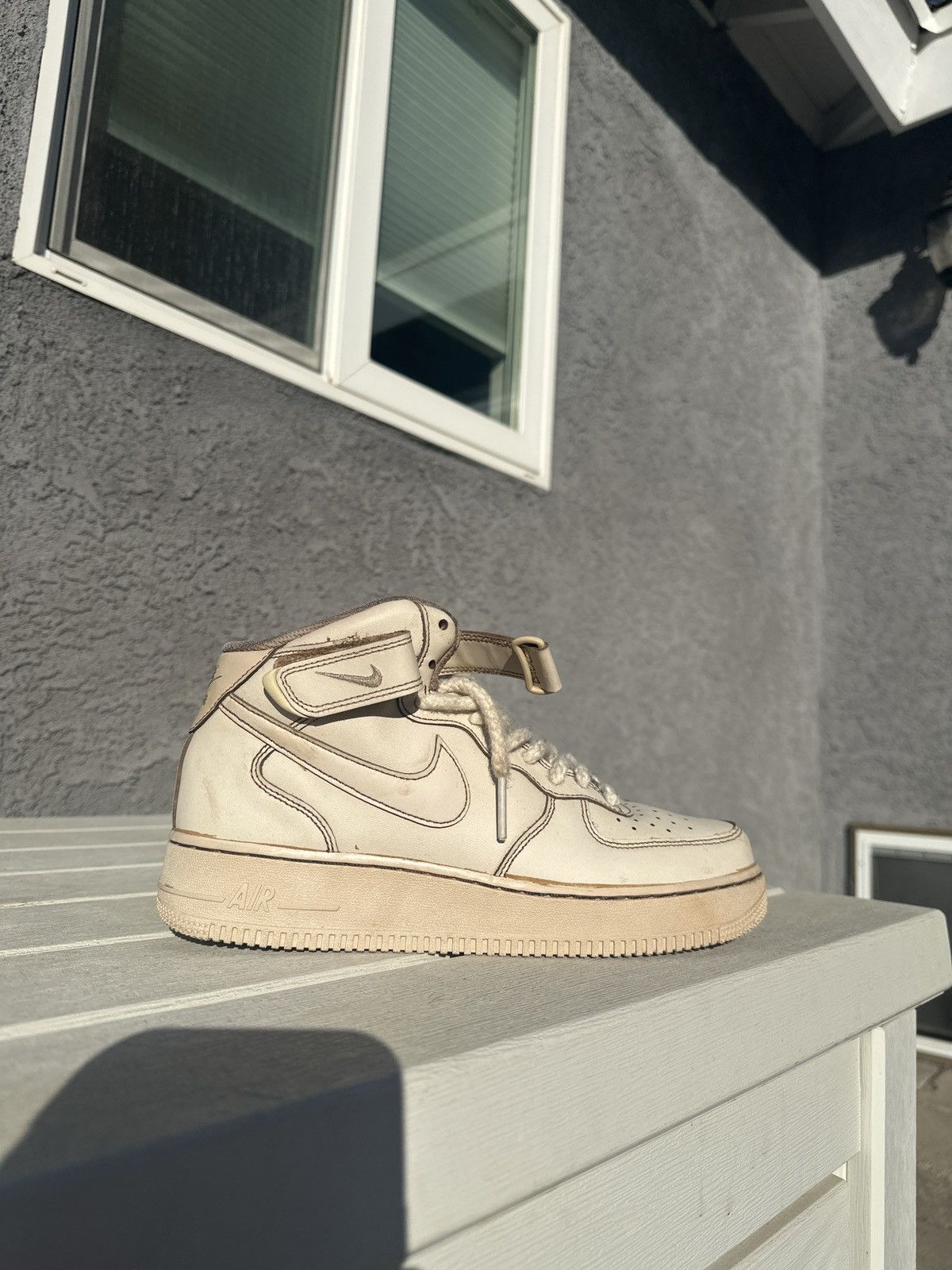 Nike Nike Air Force 1 Mid Coffee Size US 9 / EU 42 - 5 Thumbnail