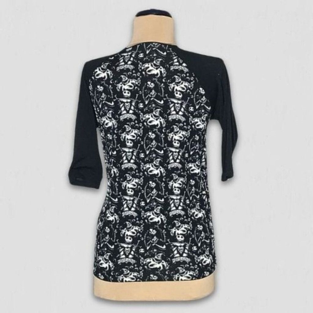 Disney Disney Jack Skellington Nightmare Before Christmas top sz S Size XS / US 0-2 / IT 36-38 - 2 Thumbnail