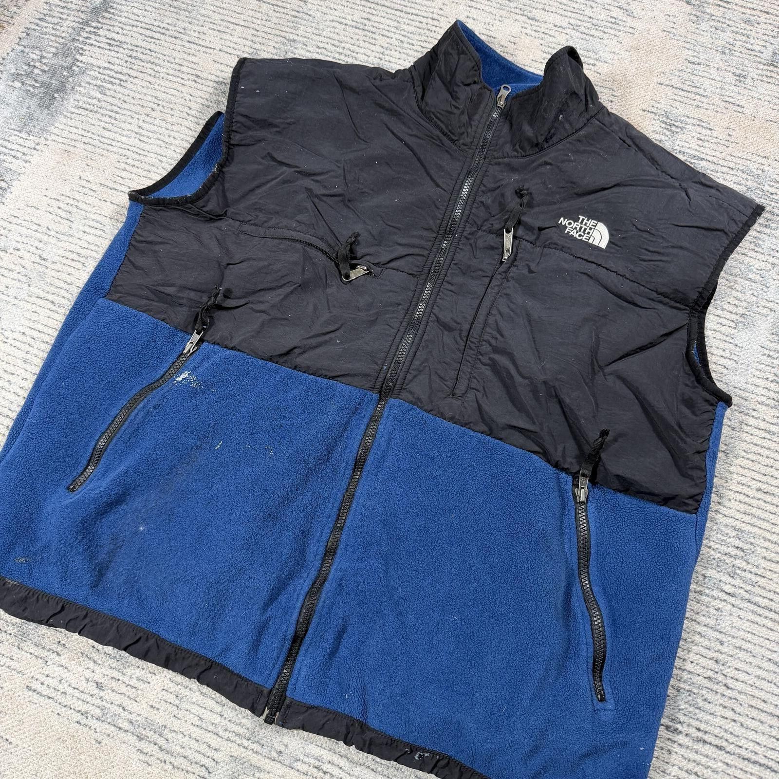 The North Face Vintage 90s The North Face Denali Zipup Fleece Vest Size US XL / EU 56 / 4 - 2 Thumbnail