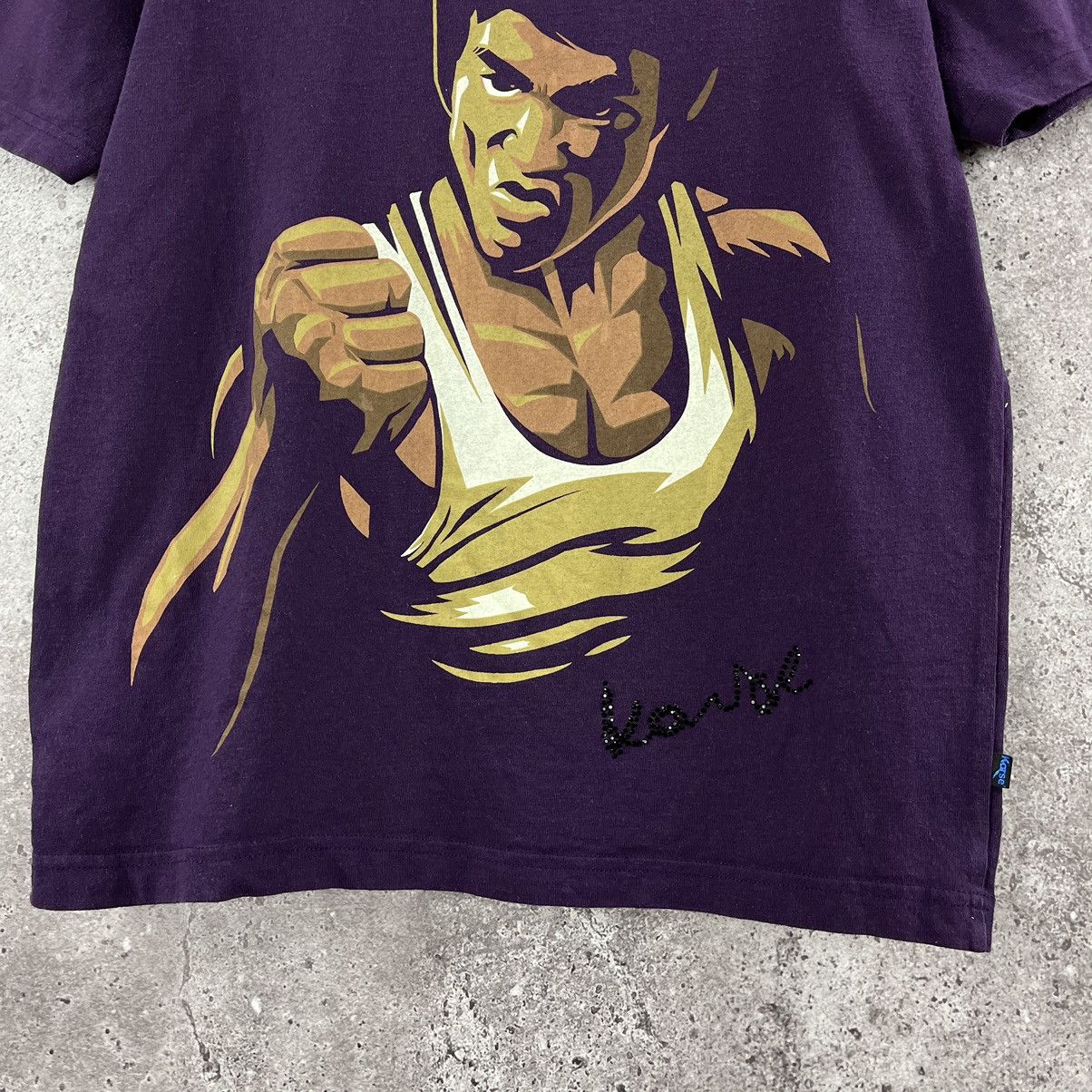 Japanese Brand Bruce Lee Tee Japanese Style Y2K Purple Big Logo Size M Size US M / EU 48-50 / 2 - 3 Thumbnail