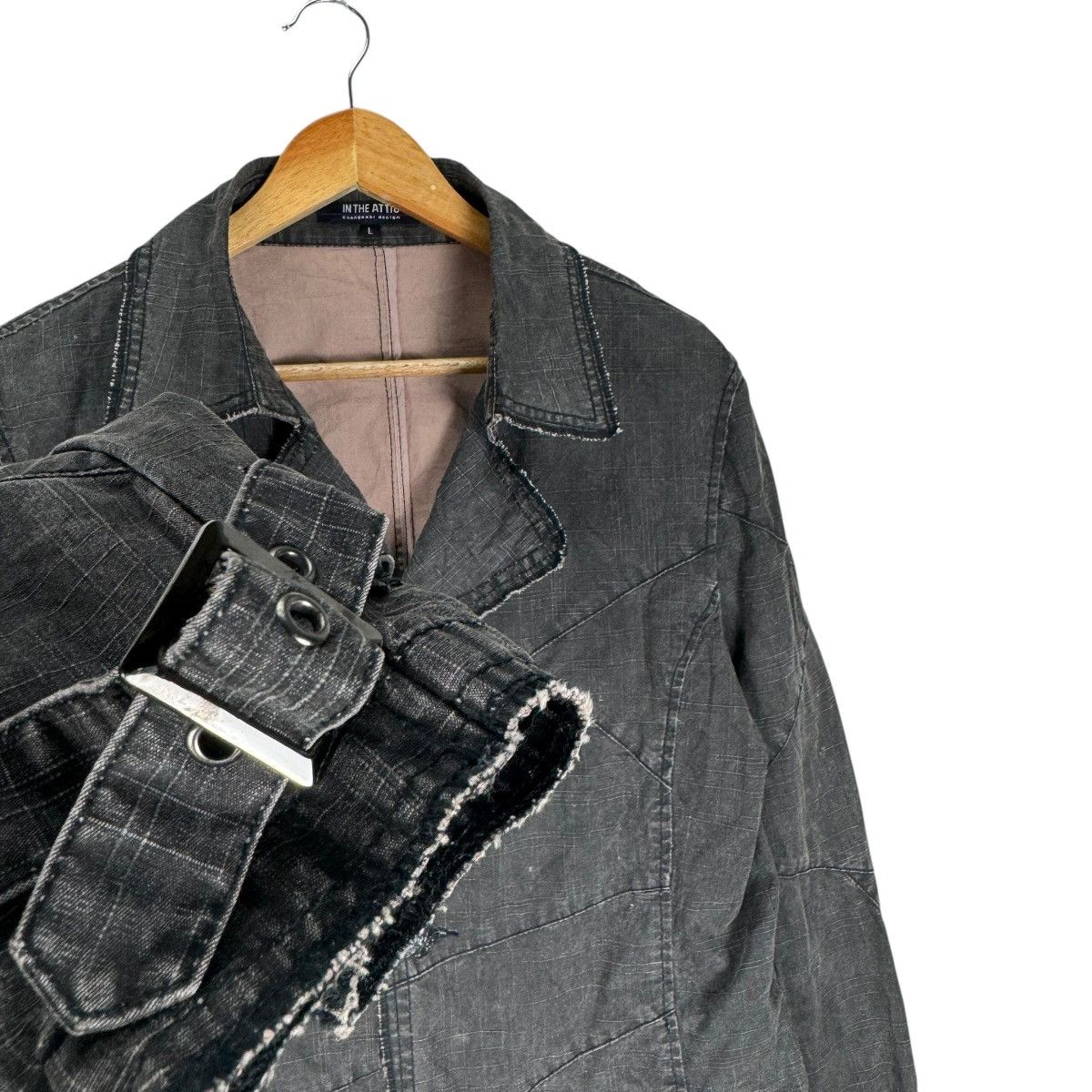 In The Attic 🌟IN THE ATTIC DENIM BUTTON JACKET Size L / US 10 / IT 46 - 6 Thumbnail