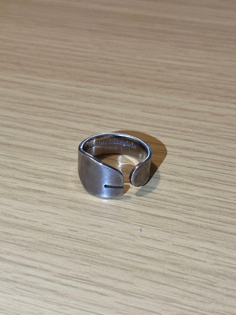Maison Margiela .925 Silver Tabi Ring Size ONE SIZE - 1 Thumbnail