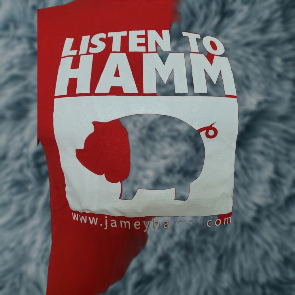 Fruit Of The Loom VTG Jamey Hamm Listen To T Shirt Small Brooklyn NY Roots Barefoot & Bankside Shirt Mens S Red 100% Cotton Fruit of the Loom Graphic Tee Music Size US S / EU 44-46 / 1 - 1 Thumbnail