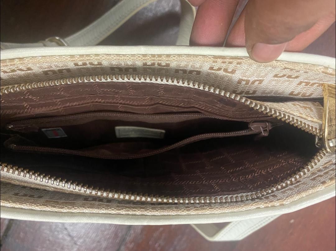 DAKS × Japanese Brand Darks monogram leather sling bag/shoulder bag Size ONE SIZE - 7 Thumbnail