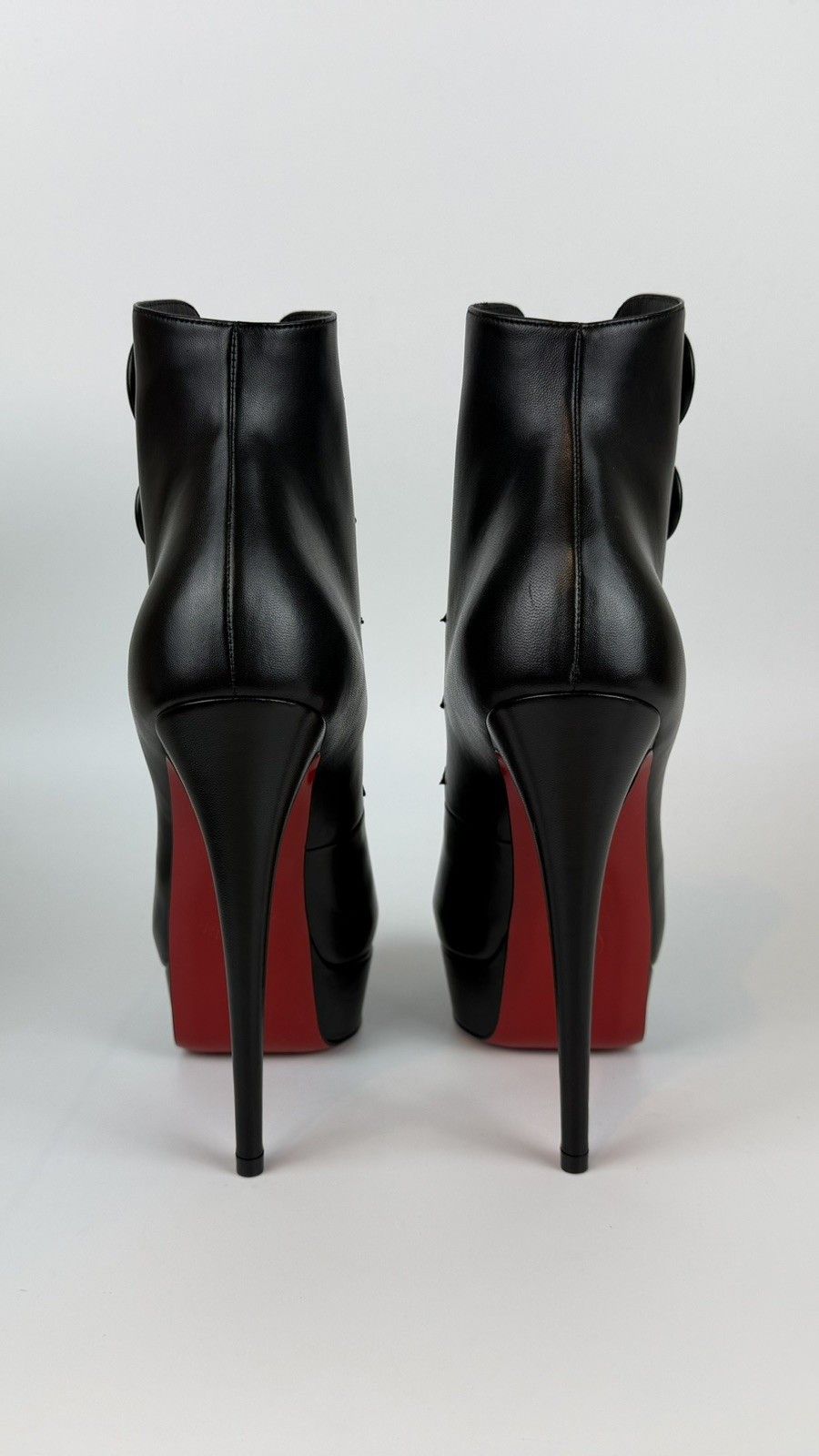 Christian Louboutin Christian Louboutin Lady Booton 150 Nappa Shiny in black Size US 7 / IT 37 - 5 Thumbnail