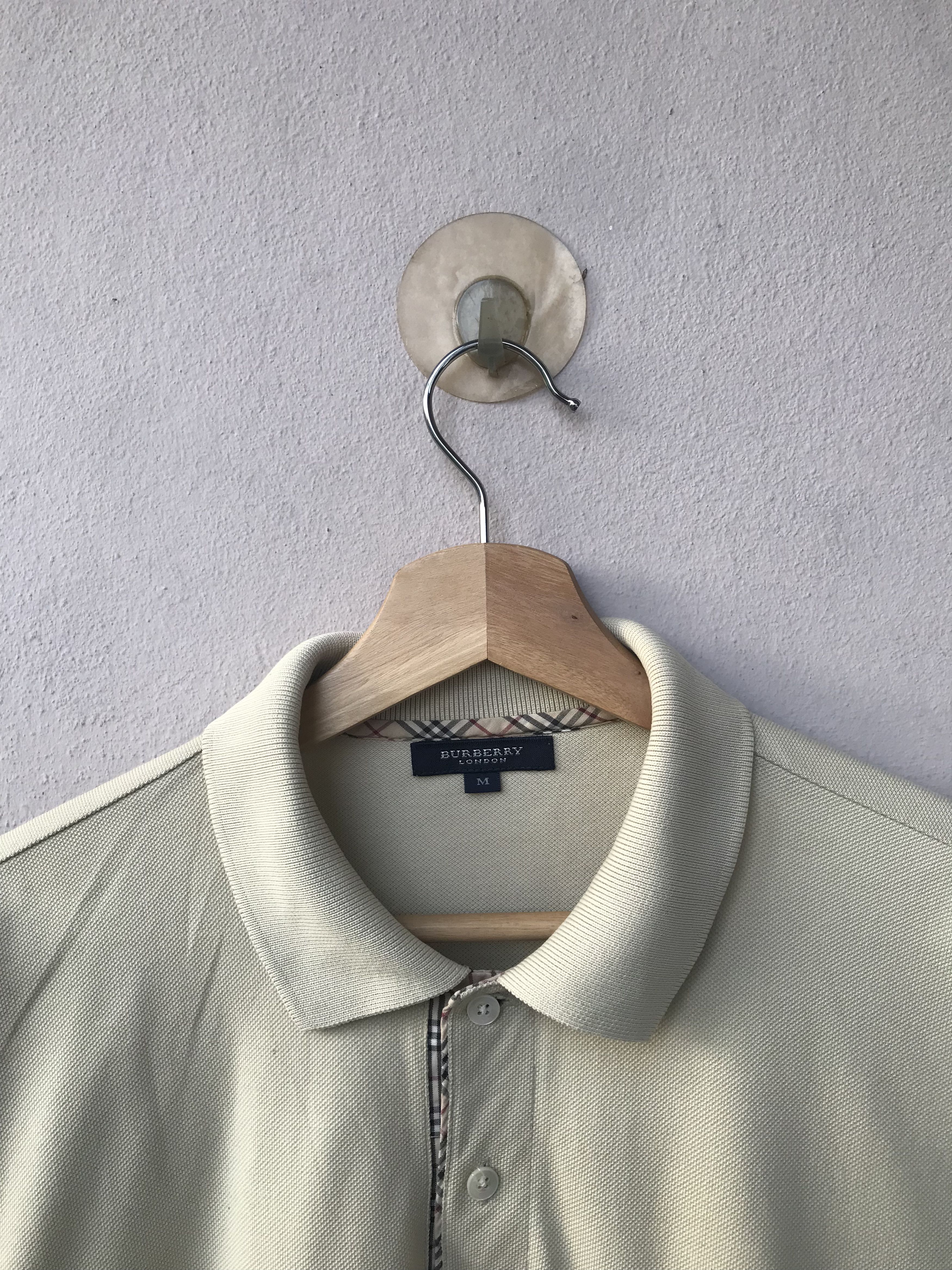 Burberry Vintage Burberry Brit Nova Check Polo Shirt Size US M / EU 48-50 / 2 - 2 Thumbnail