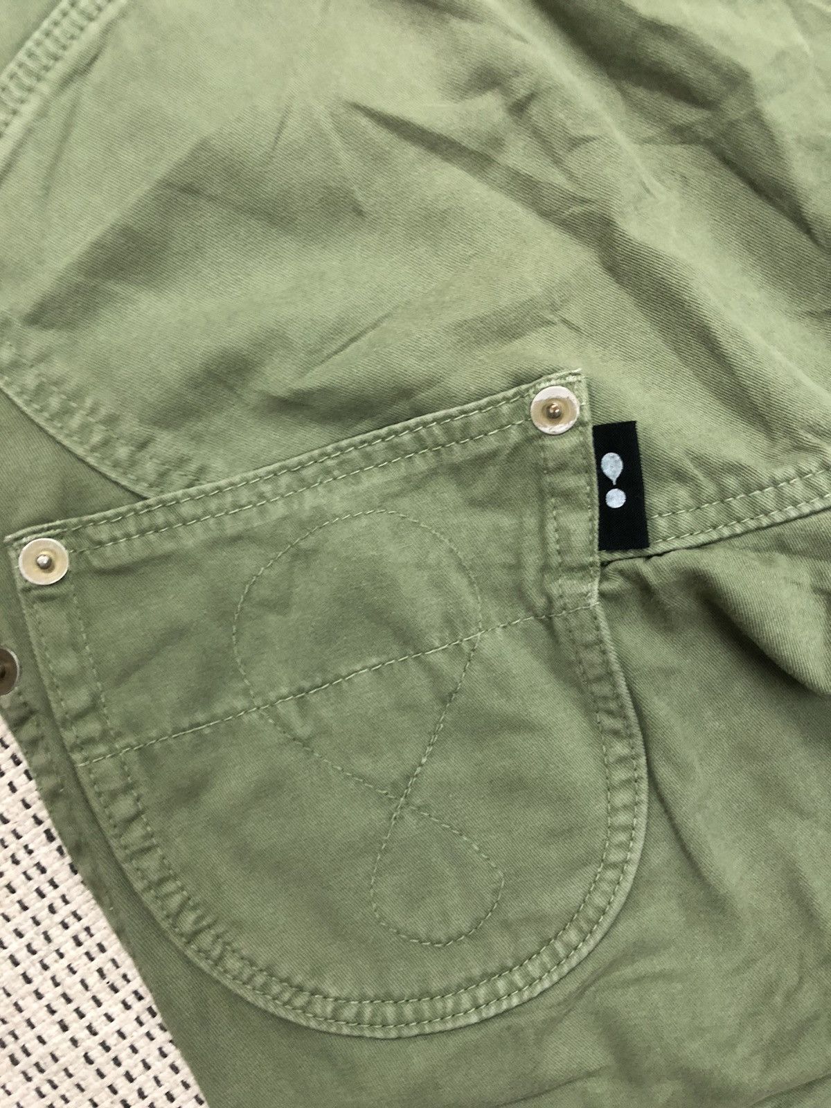 Issey Miyake × Japanese Brand × mercibeaucoup Mercibeaucoup Jevous enprie Harem Baggy Military pant w30 Size US 30 / EU 46 - 6 Thumbnail