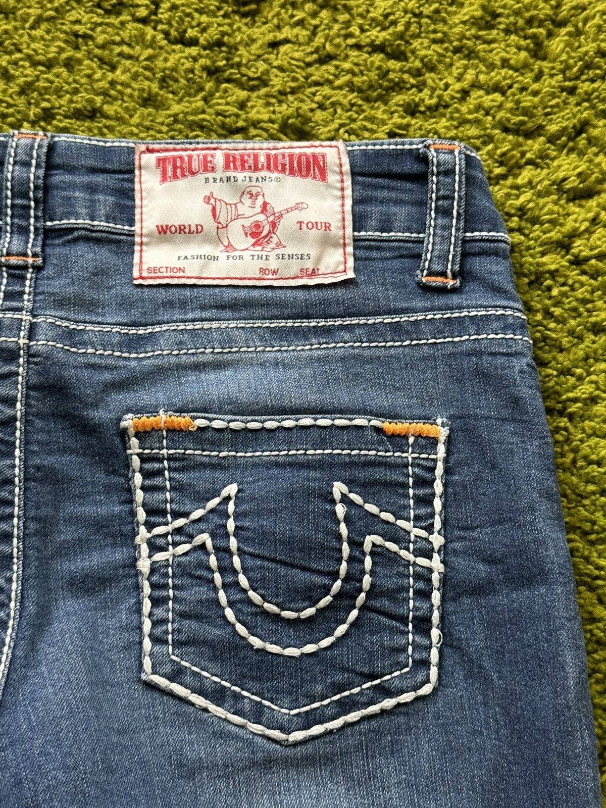 True Religion × Vintage 🇺🇸 True Religion Y2K vintage made in USA capri shorts Size 29" - 7 Thumbnail