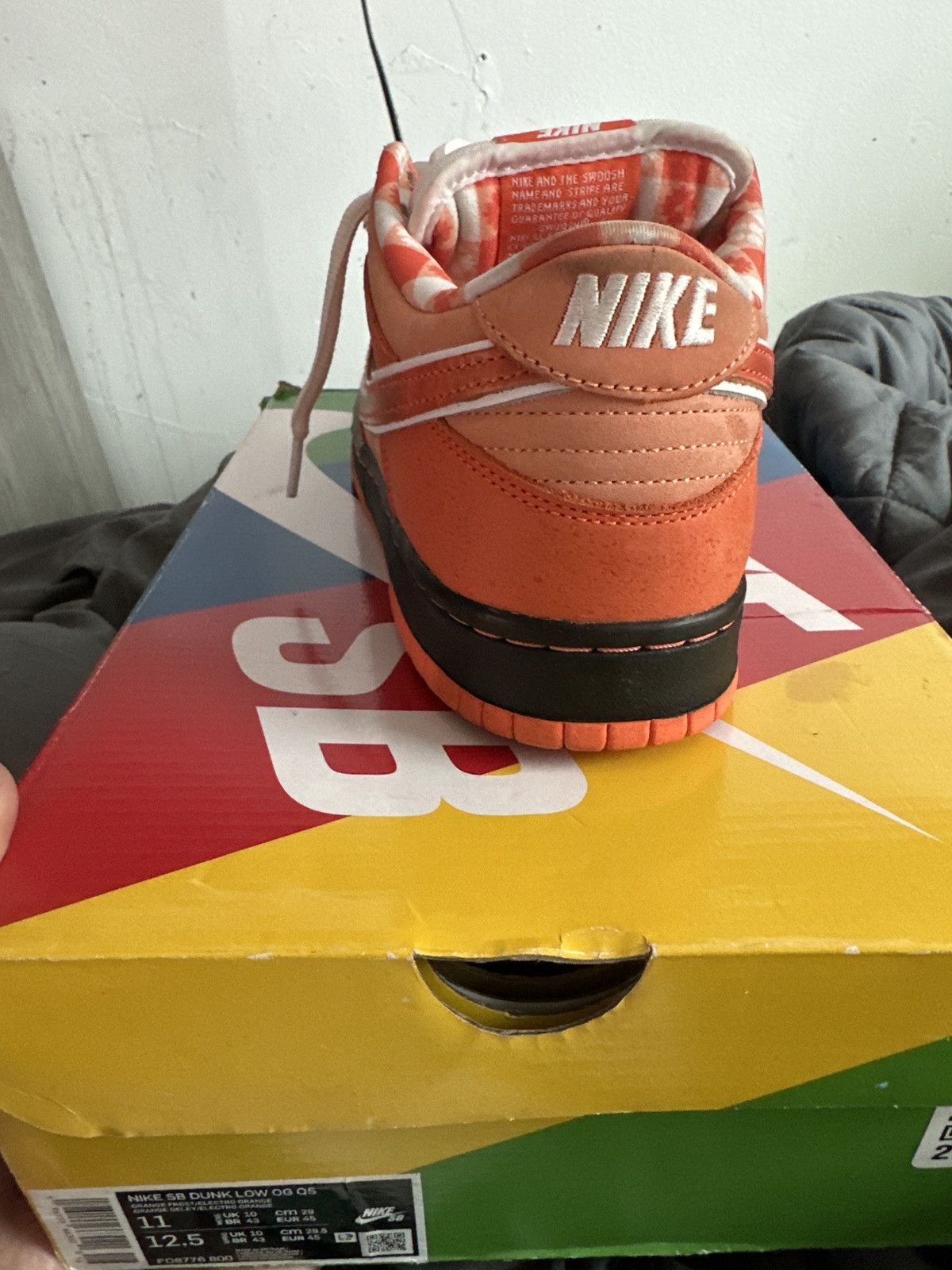 Nike SB Nike sb dunks Orange lobsters Size US 11 / EU 44 - 1 Thumbnail
