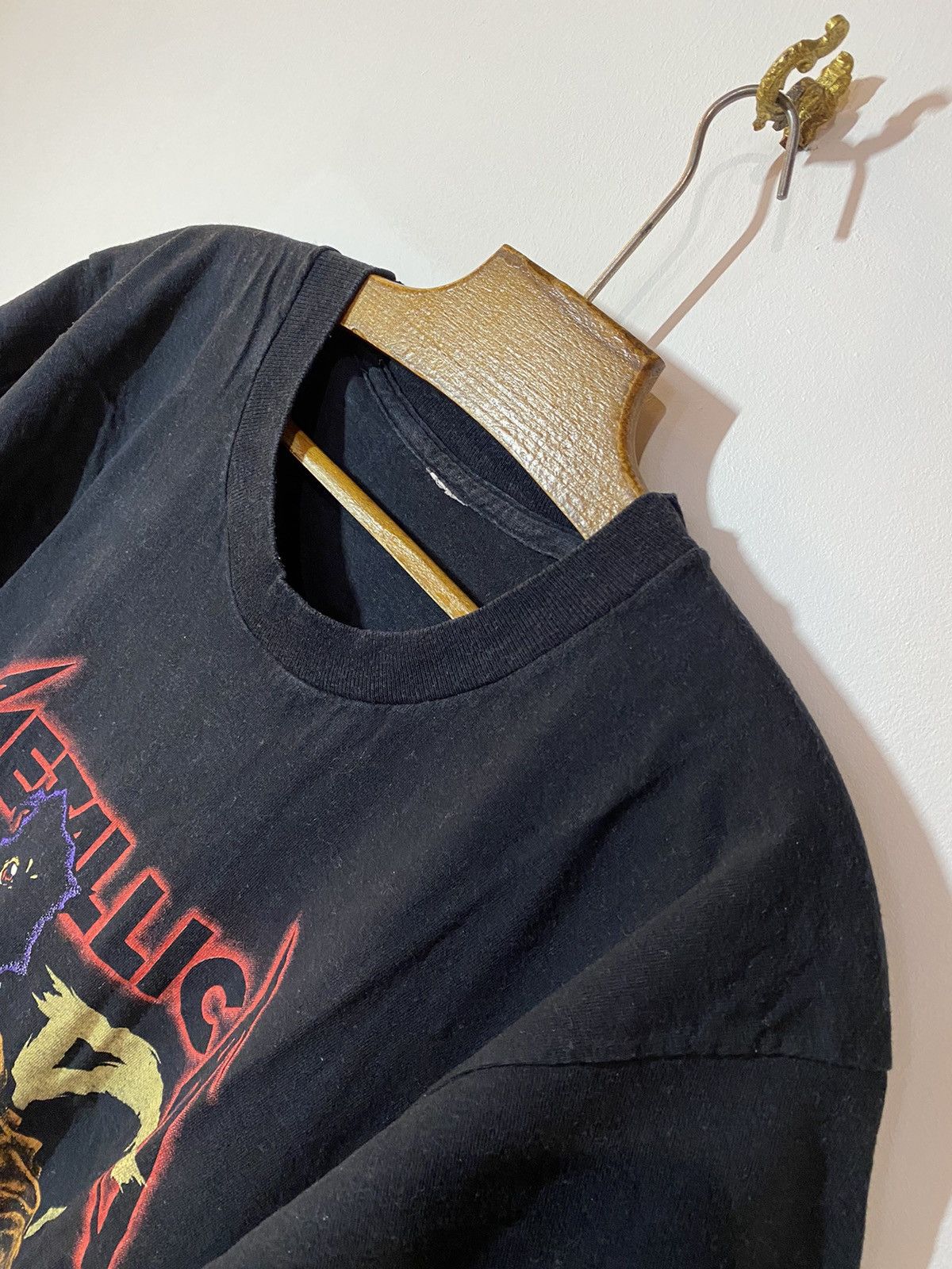 Band Tees × Vintage Vintage Metallica early 90s the unforgiven shirt pushead Size US L / EU 52-54 / 3 - 3 Thumbnail
