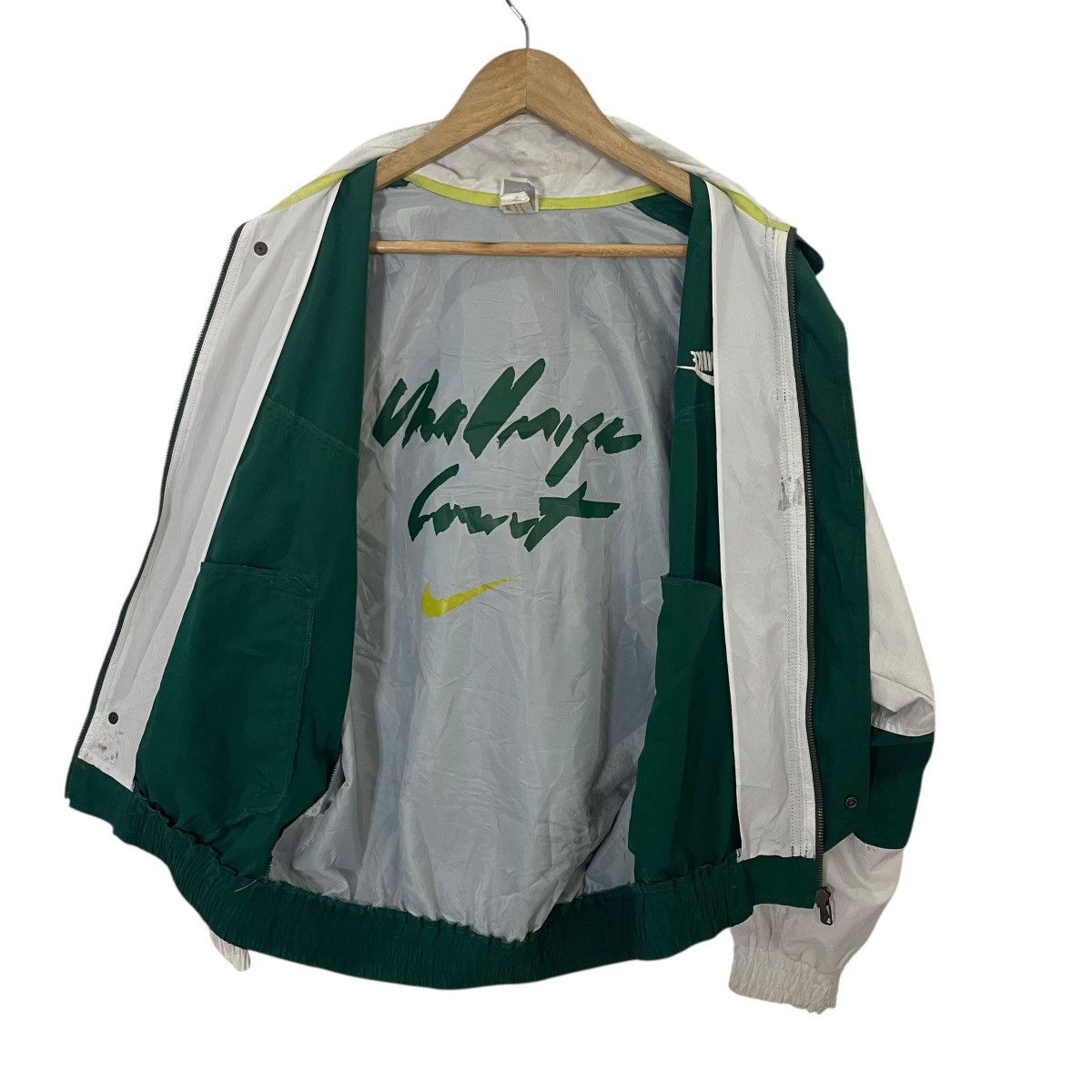 Nike Vintage 80s Nike Zipper Ups Jacket Size US L / EU 52-54 / 3 - 10 Thumbnail