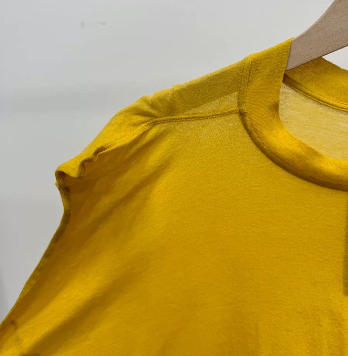 Rick Owens23ss mainline yellow devil shirt2412-Nextarrow