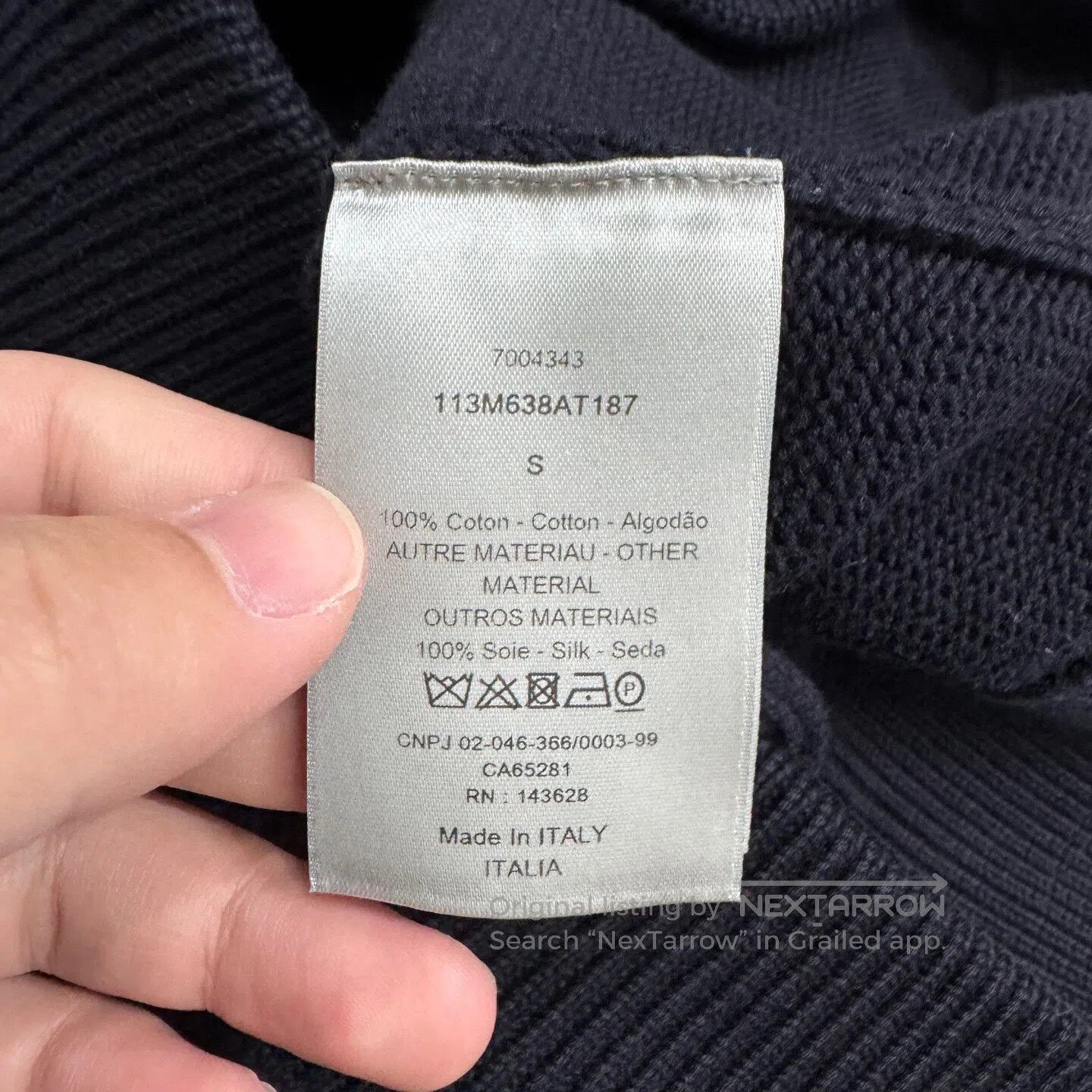 Dior Dior Essentials Arm Tiger Sweater| Size US S / EU 44-46 / 1 - 6 Thumbnail