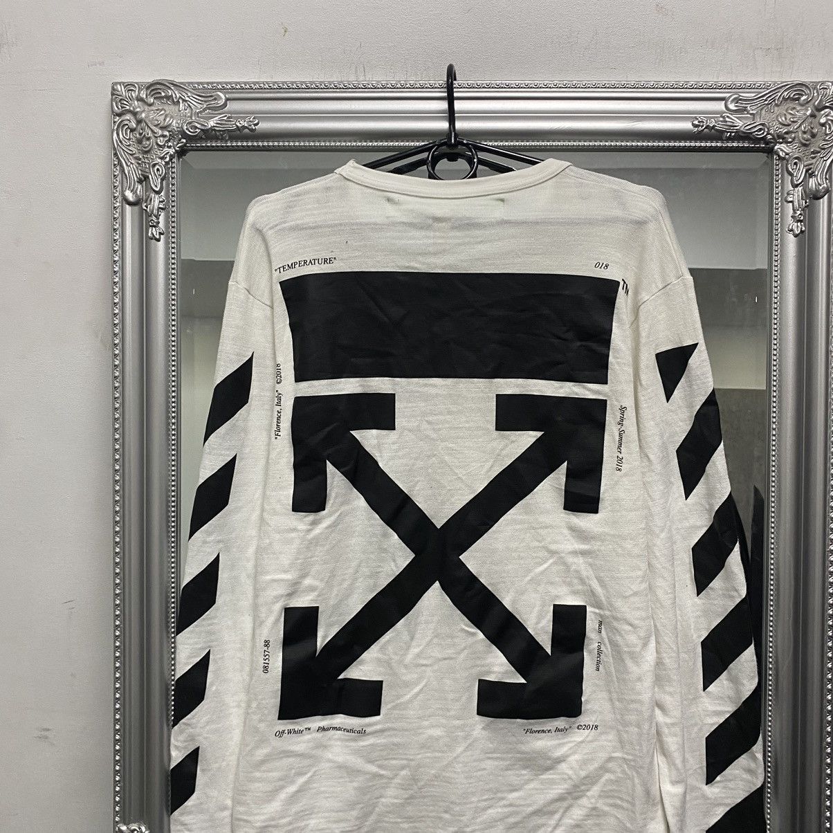 Off-White Off-White Long Sleeve Mona Lisa Big Logo Size US S / EU 44-46 / 1 - 13 Thumbnail