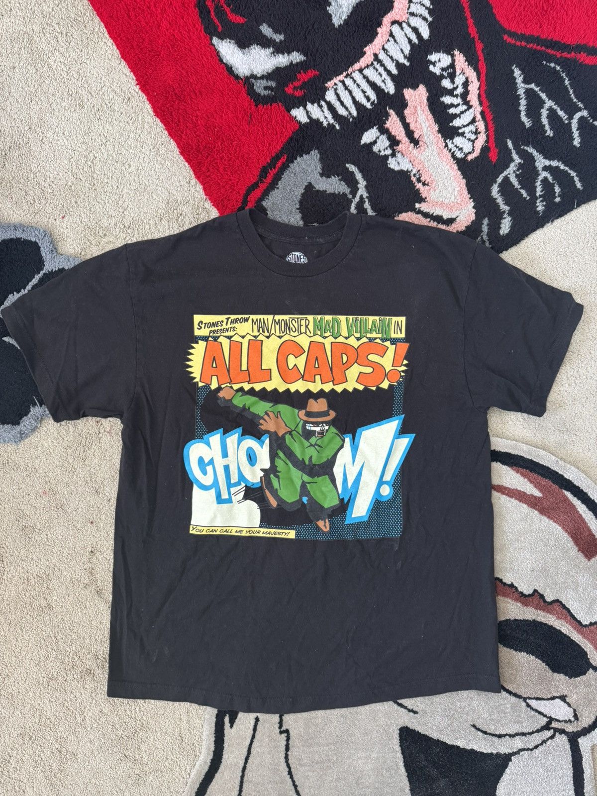 Vintage VINTAGE MF DOOM T-shirt Size US XL / EU 56 / 4 - 1 Thumbnail