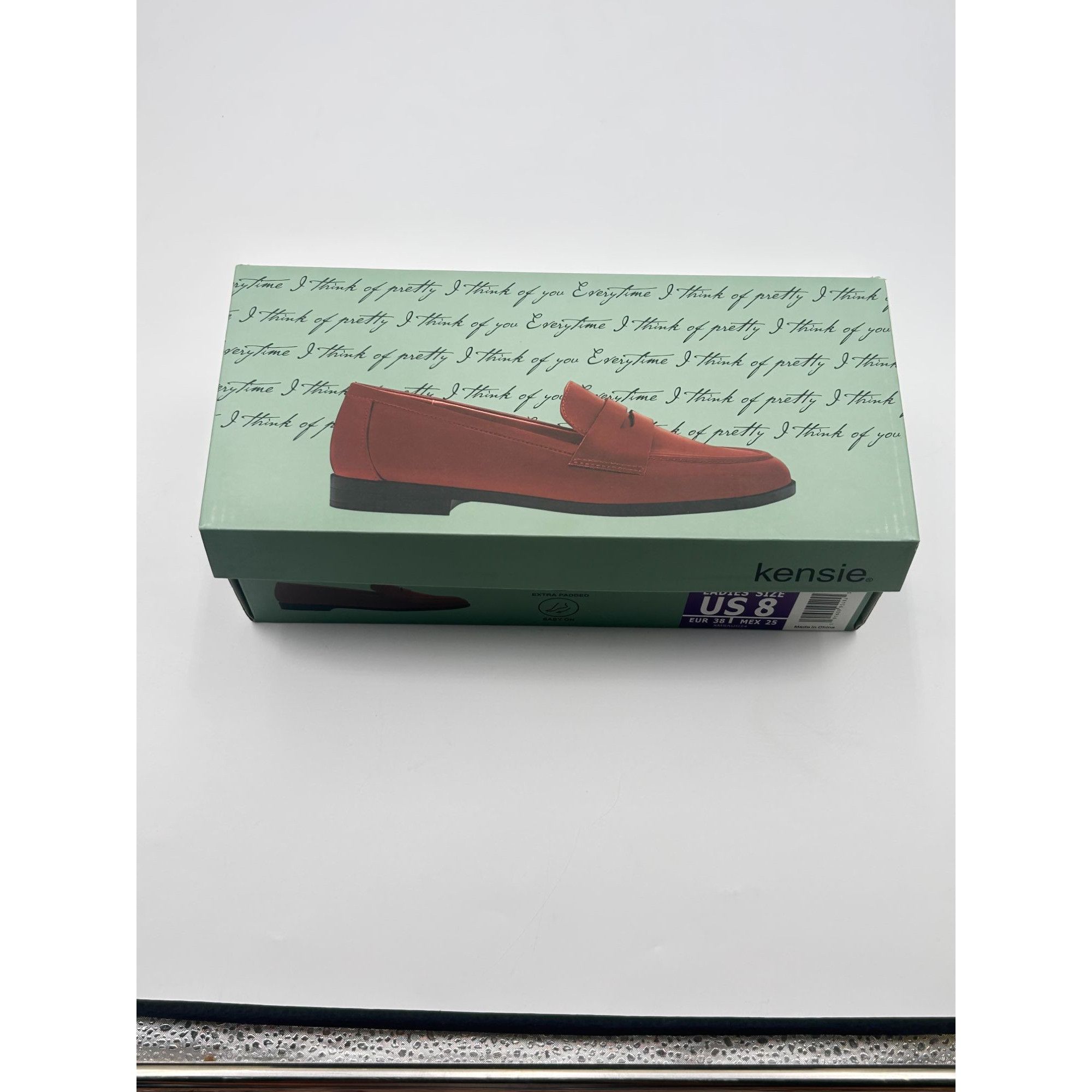 Other Kensie GITTY Cognac Penny Loafers Women US 8 Slip On Flat Co Size US 8 / IT 38 - 8 Thumbnail