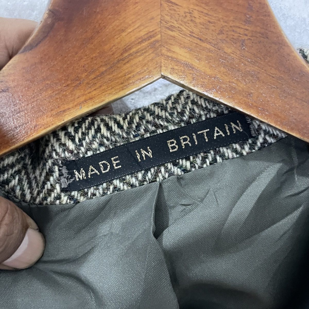 Harris Tweed Vintge Harris Tweed Coat Jacket Size US M / EU 48-50 / 2 - 7 Thumbnail