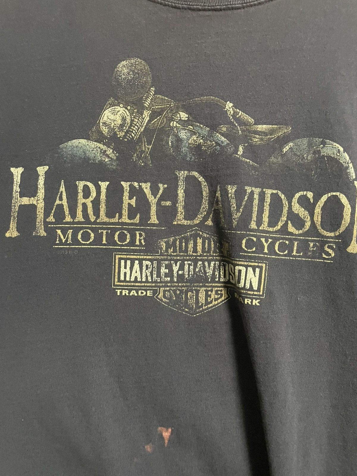 Harley Davidson × Vintage Vintage Harley Davidson Tee Size US XL / EU 56 / 4 - 2 Thumbnail