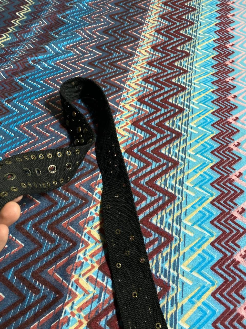Japanese Brand × Vintage Vintage Y2K studded leather belt BB Simon style Size ONE SIZE - 4 Thumbnail