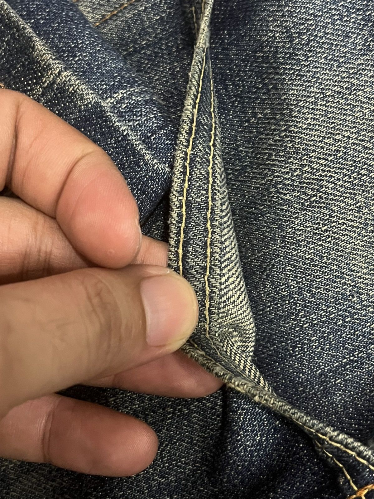 Levi's Vintage Clothing ⚡️Selvedge⚡️Vintage Levi’s 501 LVC Big E Blue Faded Wash Jeans Size US 32 / EU 48 - 23 Thumbnail