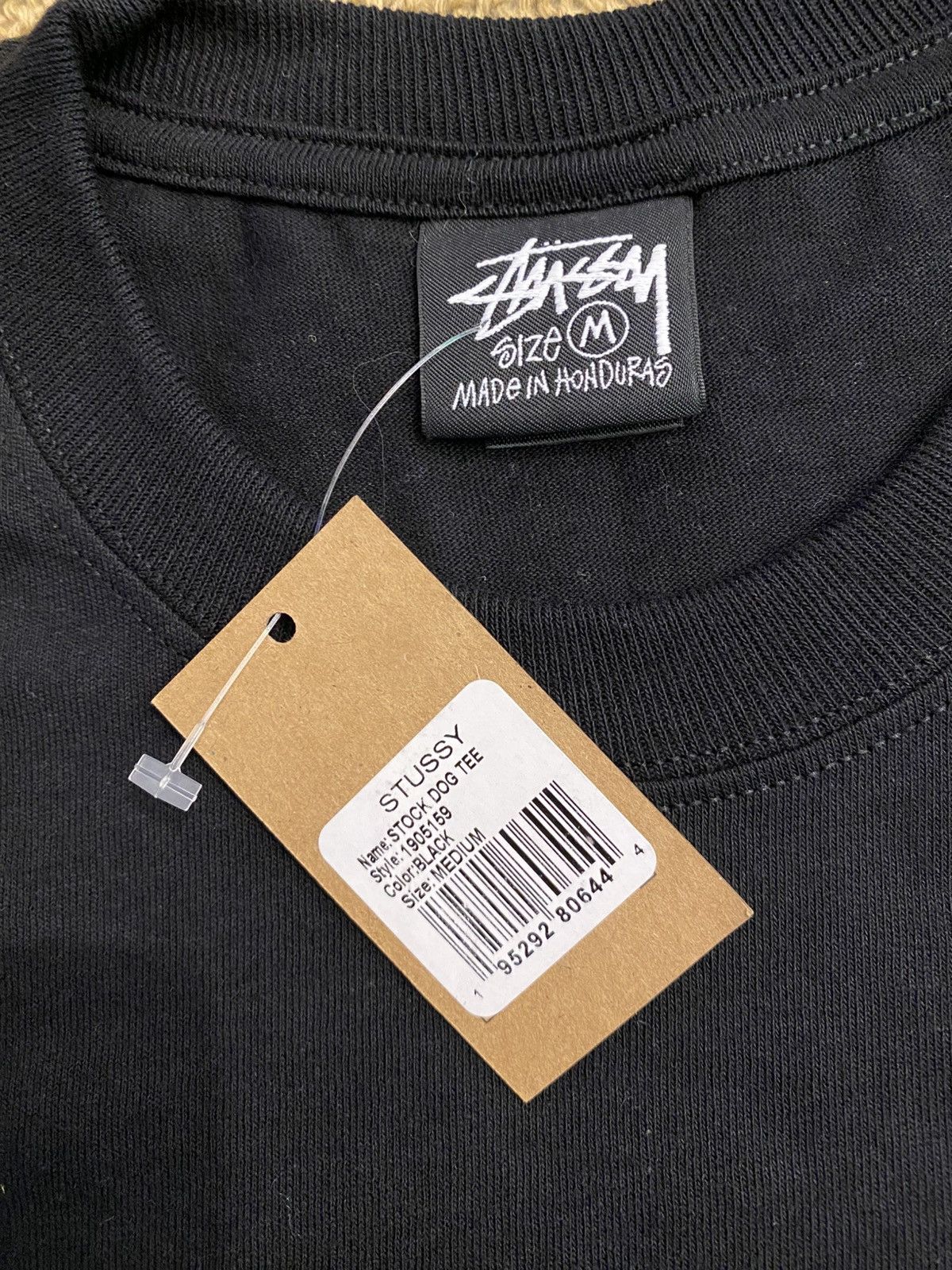 Stussy Stussy Stock Dog Tee Black Size US M / EU 48-50 / 2 - 4 Thumbnail