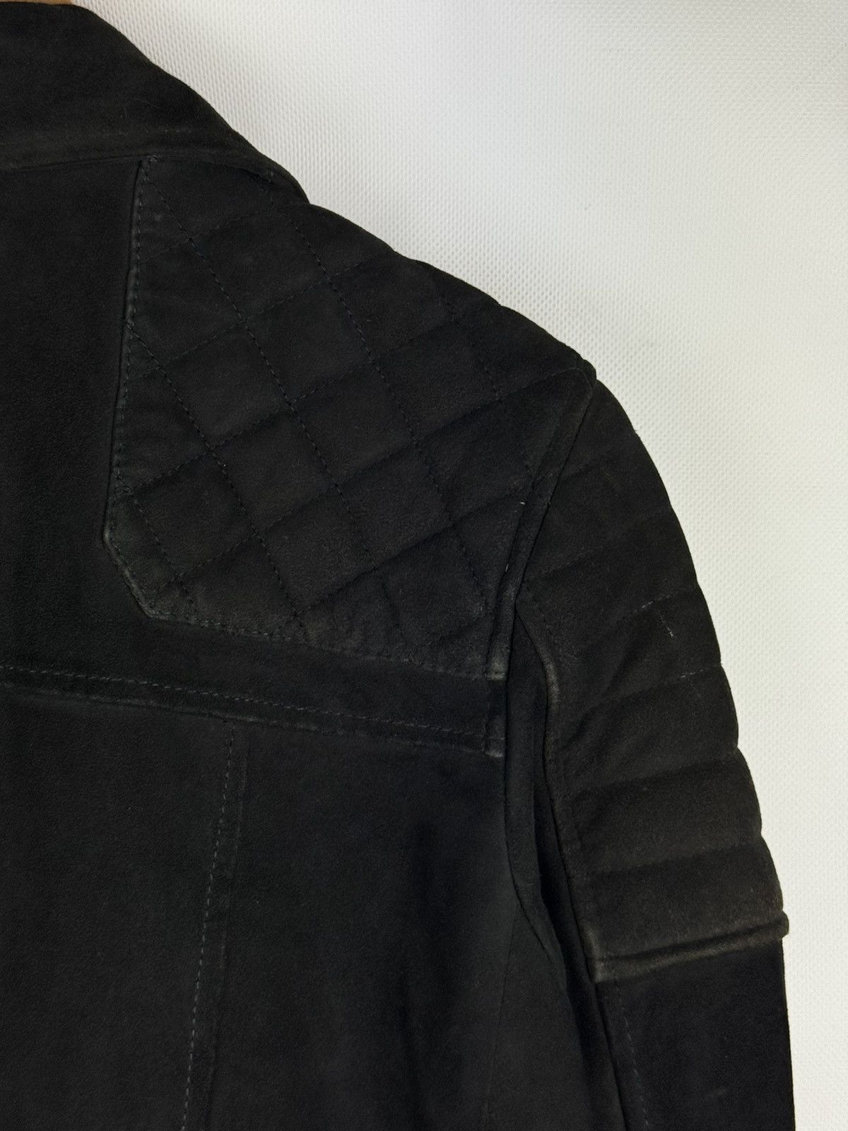 Allsaints Allsaints Imagara Suede Biker Men’s Leather Jacket Size XS Size US XS / EU 42 / 0 - 19 Thumbnail