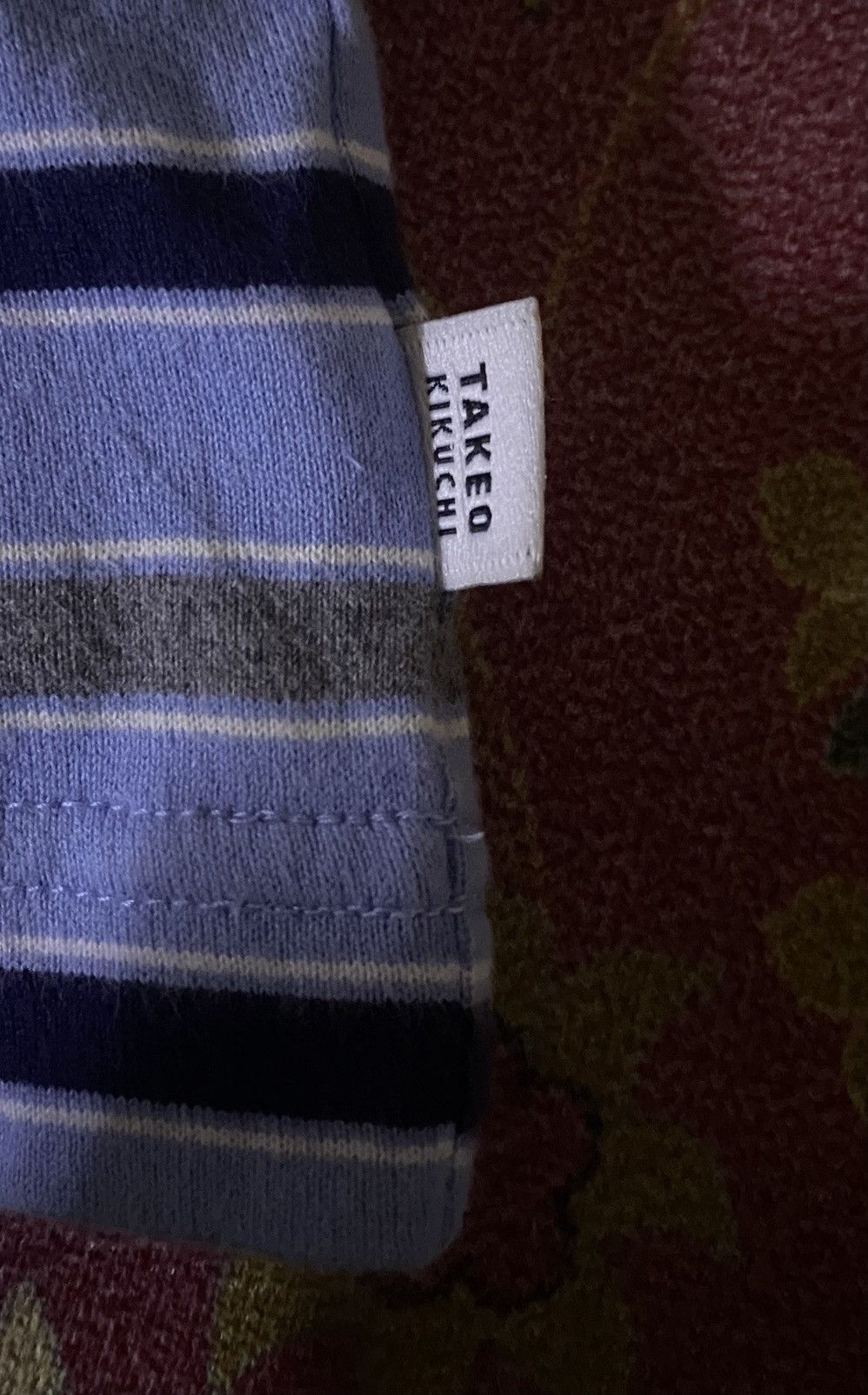 Japanese Brand × Takeo Kikuchi Japanese Brand Takeo Kikuchi Striped Single Pocket Size US L / EU 52-54 / 3 - 5 Thumbnail