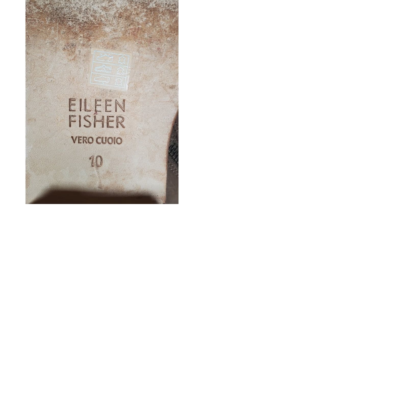 Eileen Fisher Eileen Fisher Billie Tumbled Nubuck Booties Women’s Size US 10 Ankle Boots Brown Leather 1.5" Heel Zip Size US 10 / IT 40 - 9 Thumbnail