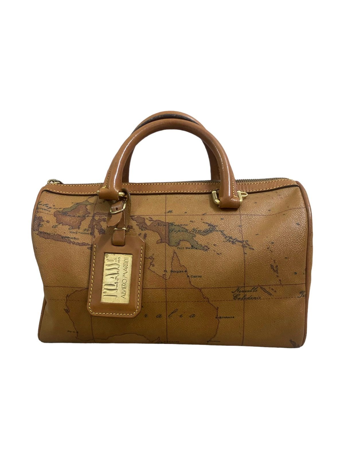 Alviero Martini Vintage Alviero Martini Geo Map Boston Bag | Grailed