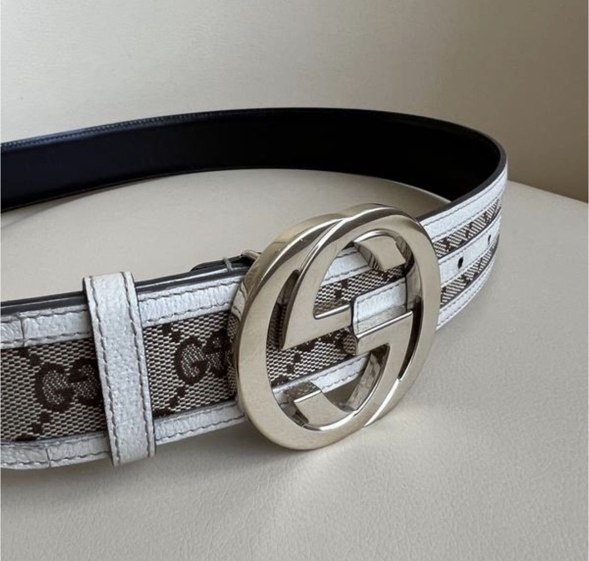 Gucci GUCCI by Tom Ford Monogram GG Buckle Belt Demna nettspend 32 Size ONE SIZE - 7 Thumbnail