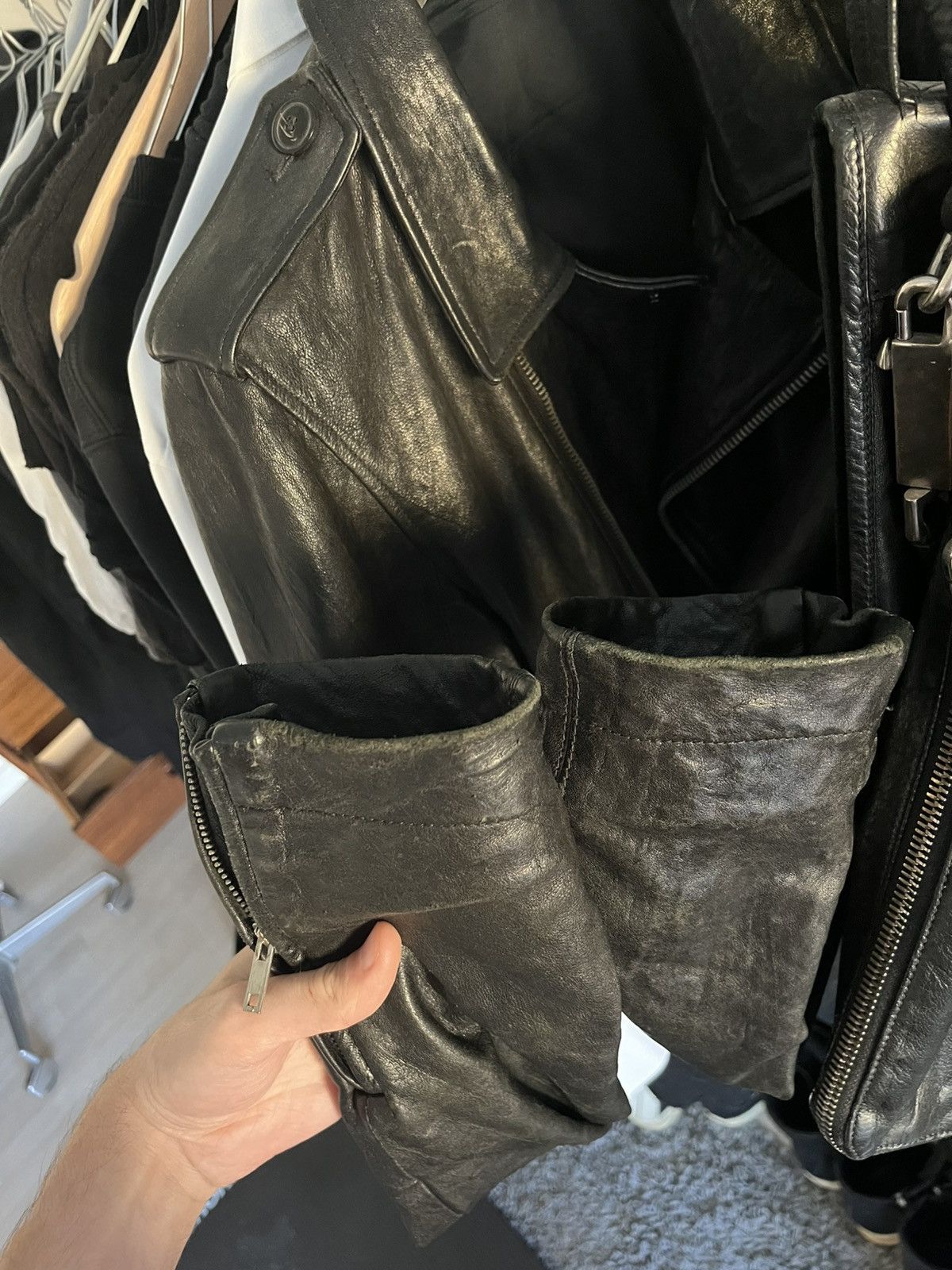 Rick Owens [ON HOLD]Rick Owens Crust 09 "Hammered Lamb" Stooges Size US XS / EU 42 / 0 - 13 Thumbnail